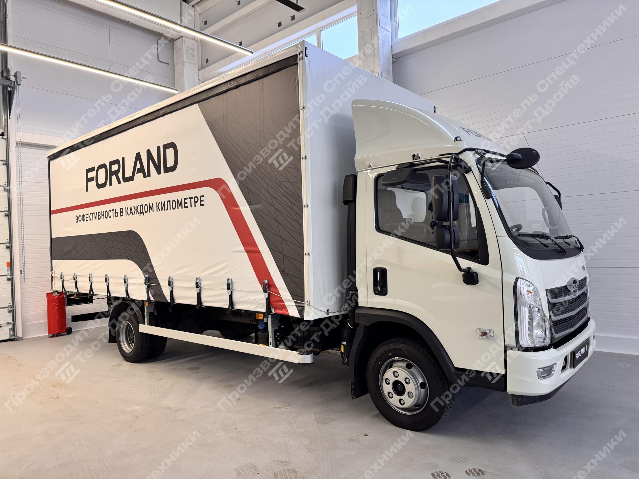 Шторно-бортовой Forland 8 4x2 Фото №4