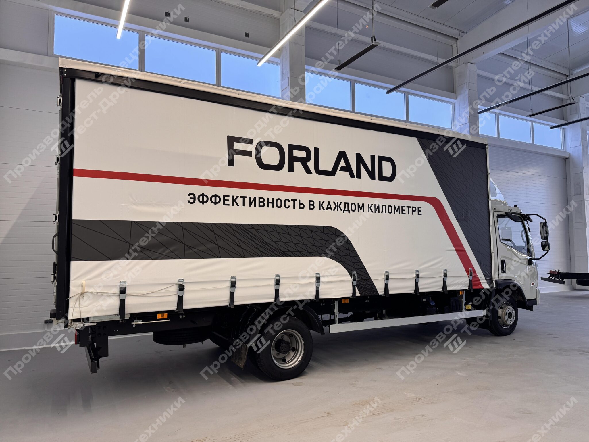 Шторно-бортовой Forland 8 4x2 Фото №3