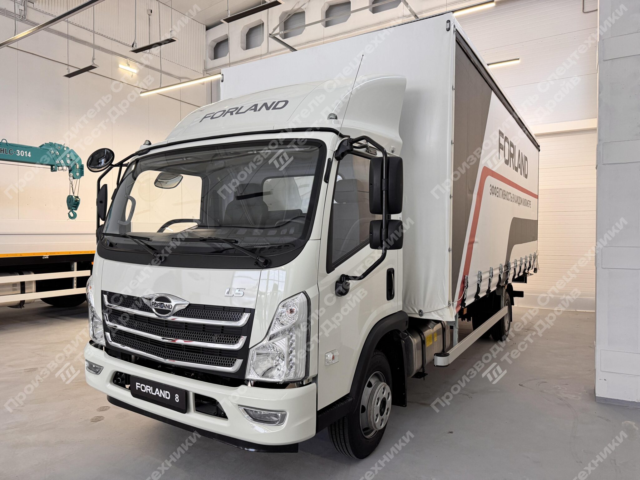 Шторно-бортовой Forland 8 4x2 Фото №2