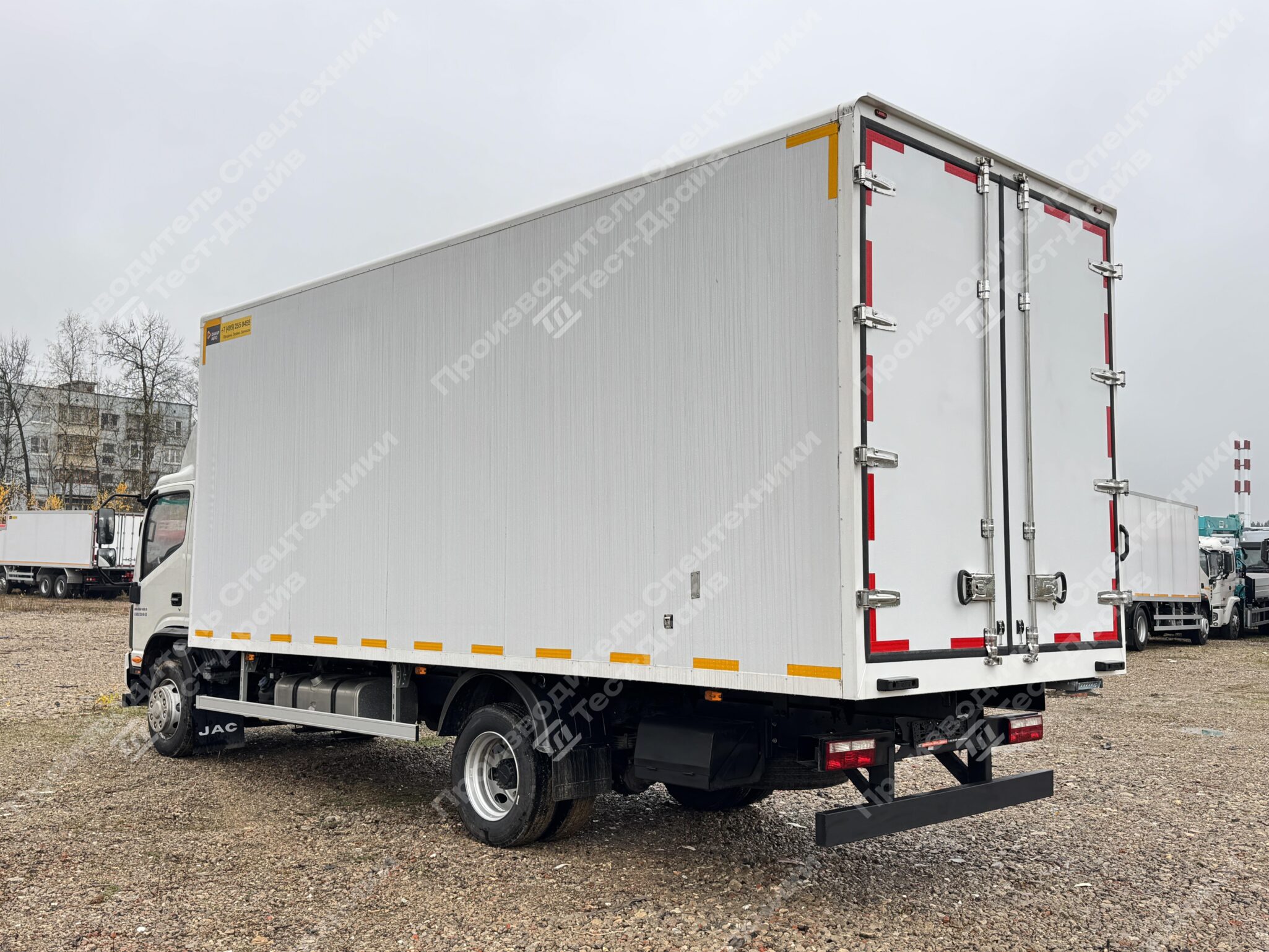 Изотермический фургон JAC N120 4x2 Фото №6