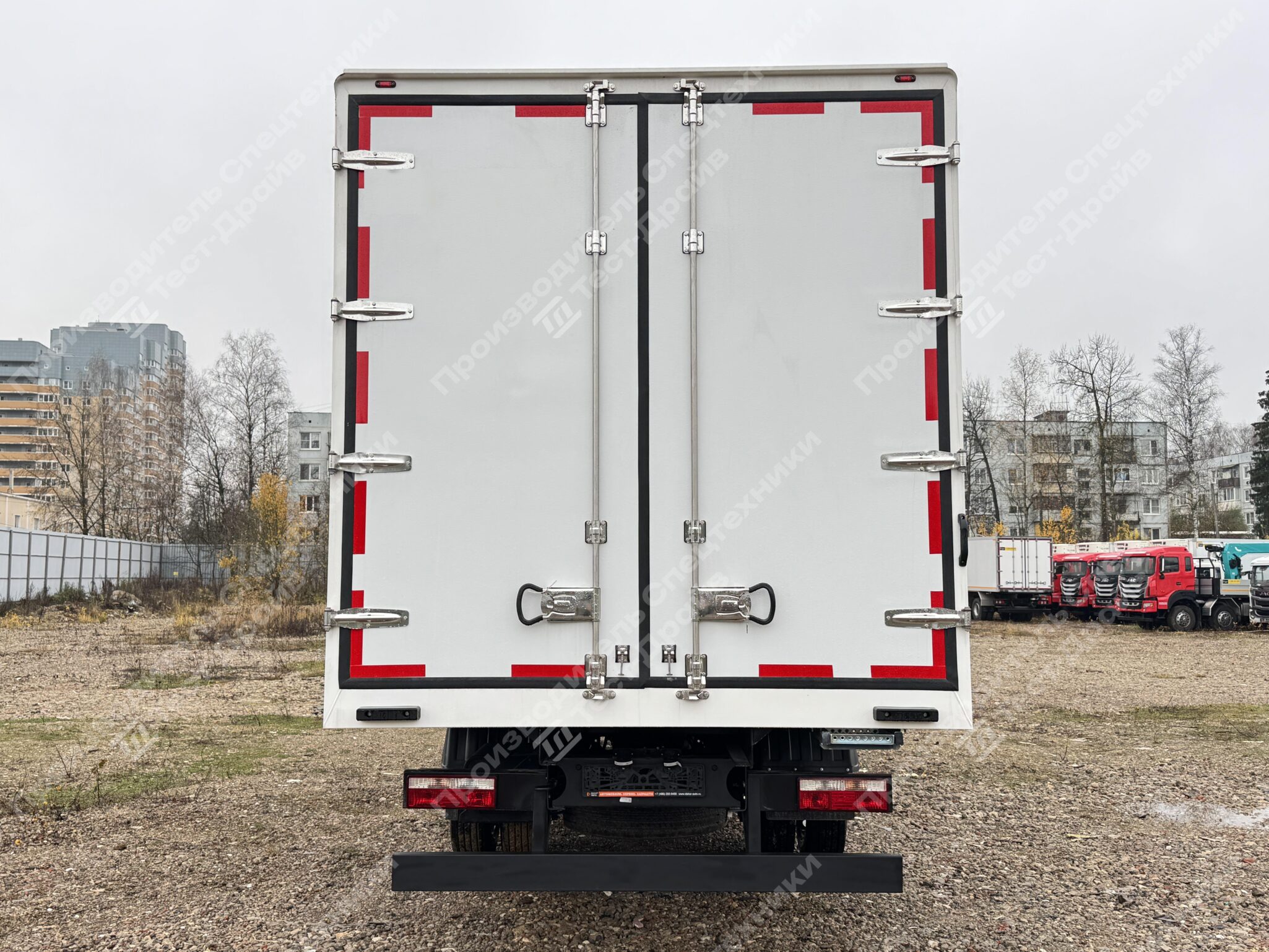 Изотермический фургон JAC N120 4x2 Фото №5