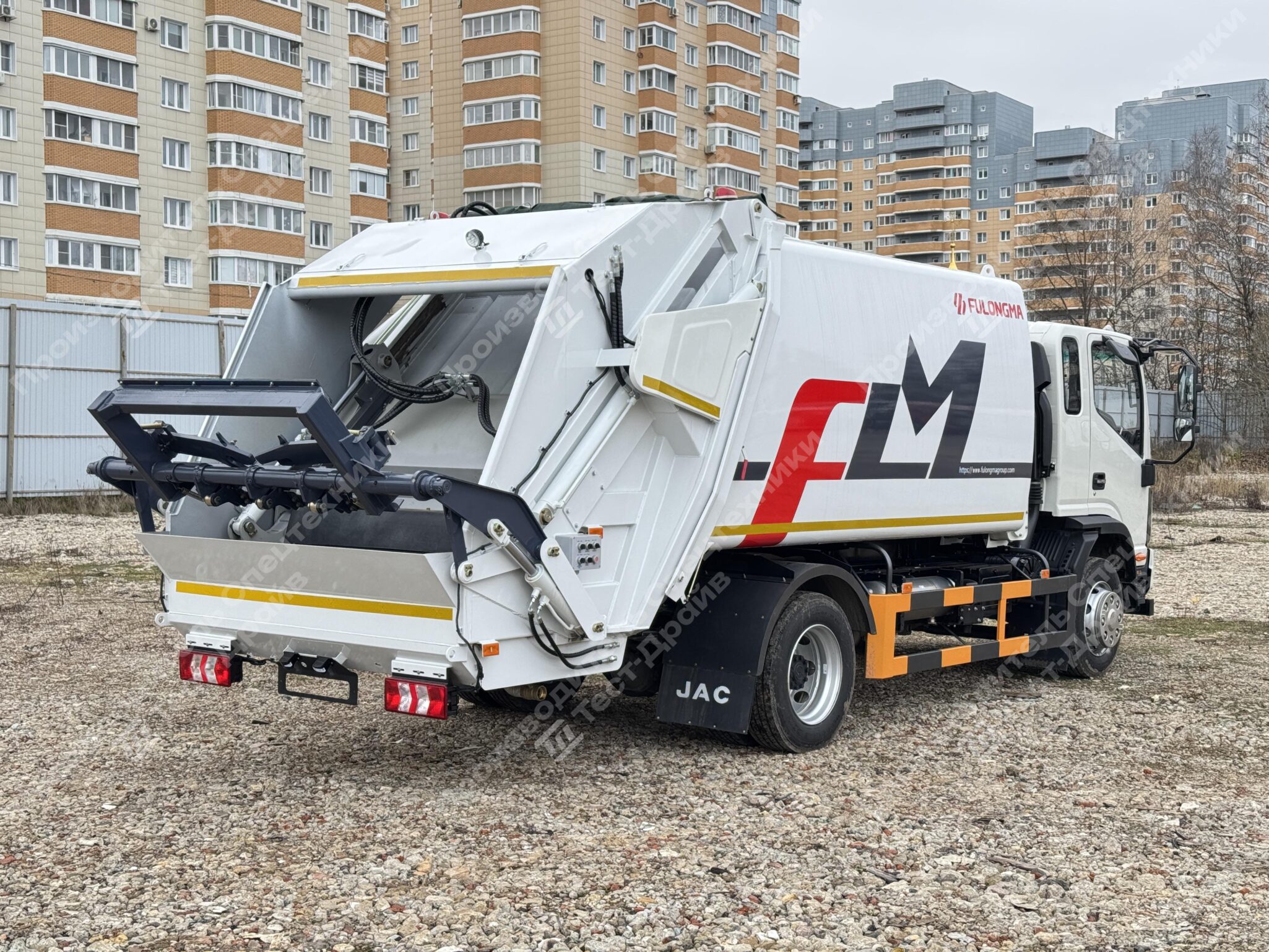 Мусоровоз JAC N120 4x2 Фото №28
