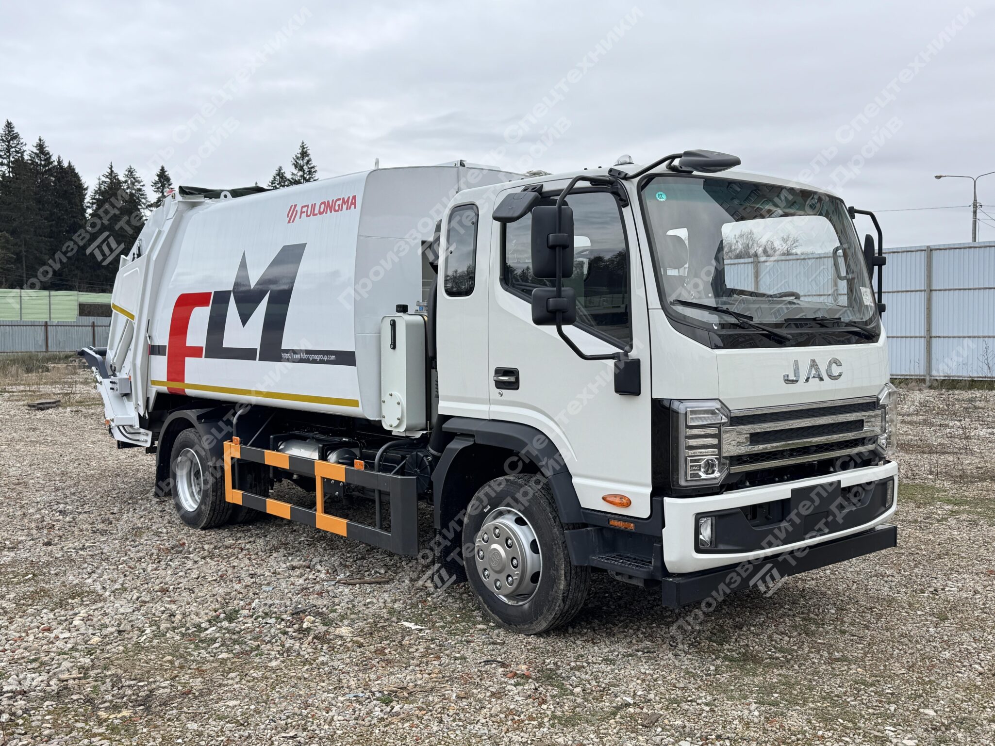 Мусоровоз JAC N120 4x2 Фото №29