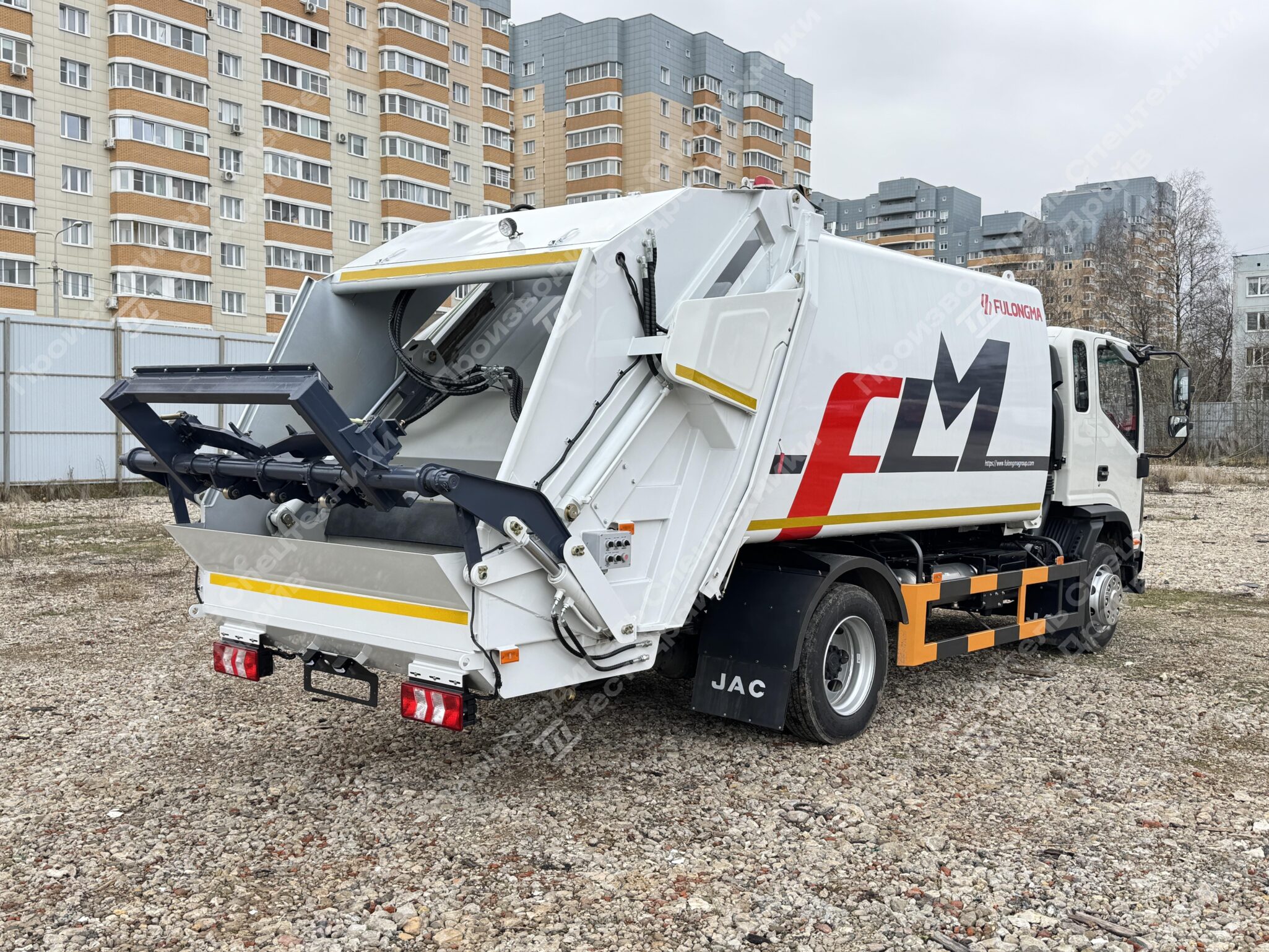 Мусоровоз JAC N120 4x2 Фото №19
