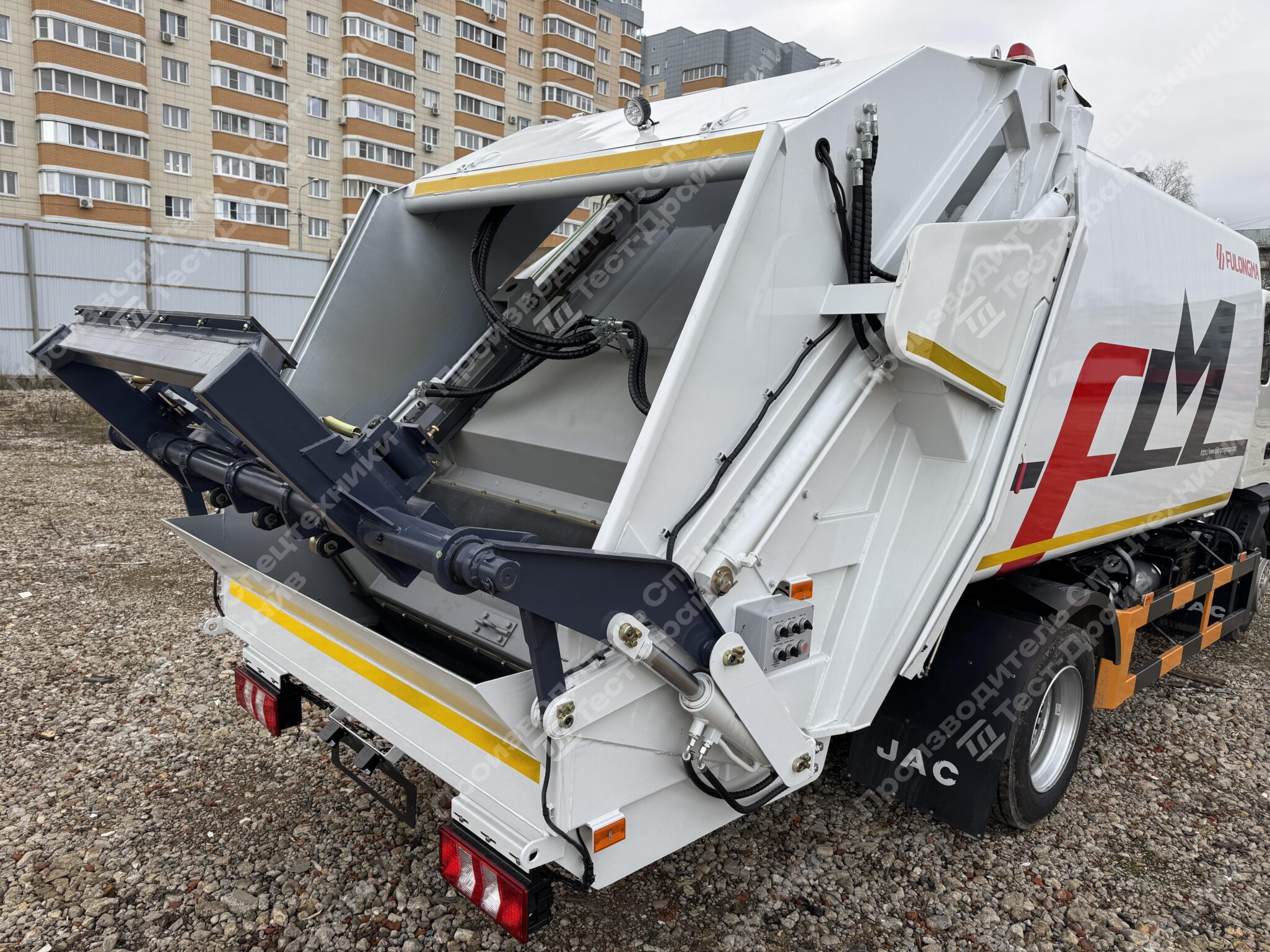 Мусоровоз JAC N120 4x2 Фото №12