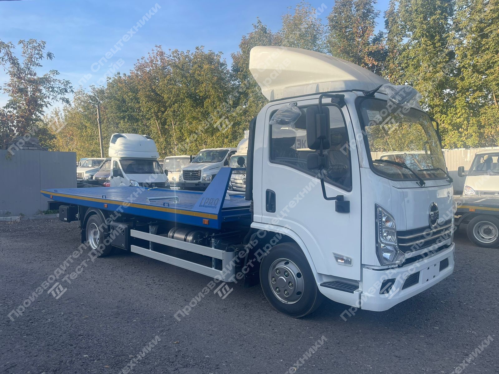 Эвакуатор SDAC YTQ1080KJ331 4x2 со сдвижной платформой Фото №2