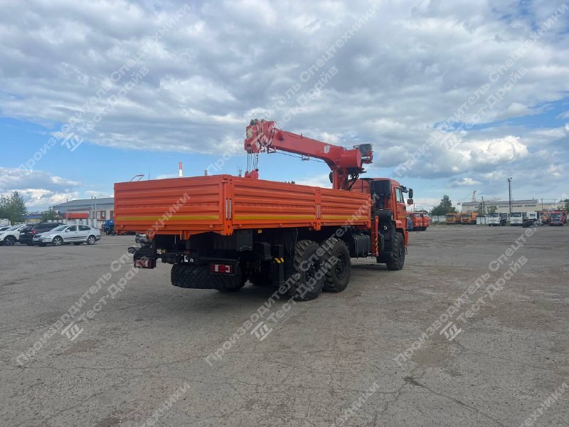 Бортовой КамАЗ-43118 6x6 с КМУ Prosper PR706 Фото №3