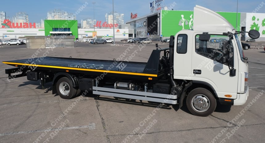 Автоэвакуатор со сдвижной платформой JAC N120 4x2 Фото №3