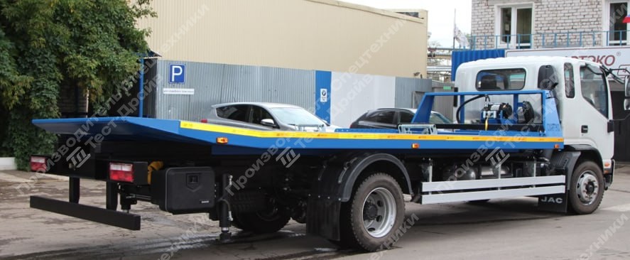 Автоэвакуатор со сдвижной платформой JAC N120 4x2 Фото №5