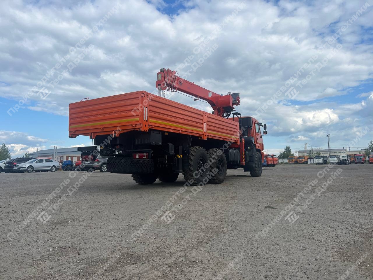 Бортовой КамАЗ-43118 6x6 с КМУ Prosper PR706 Фото №7