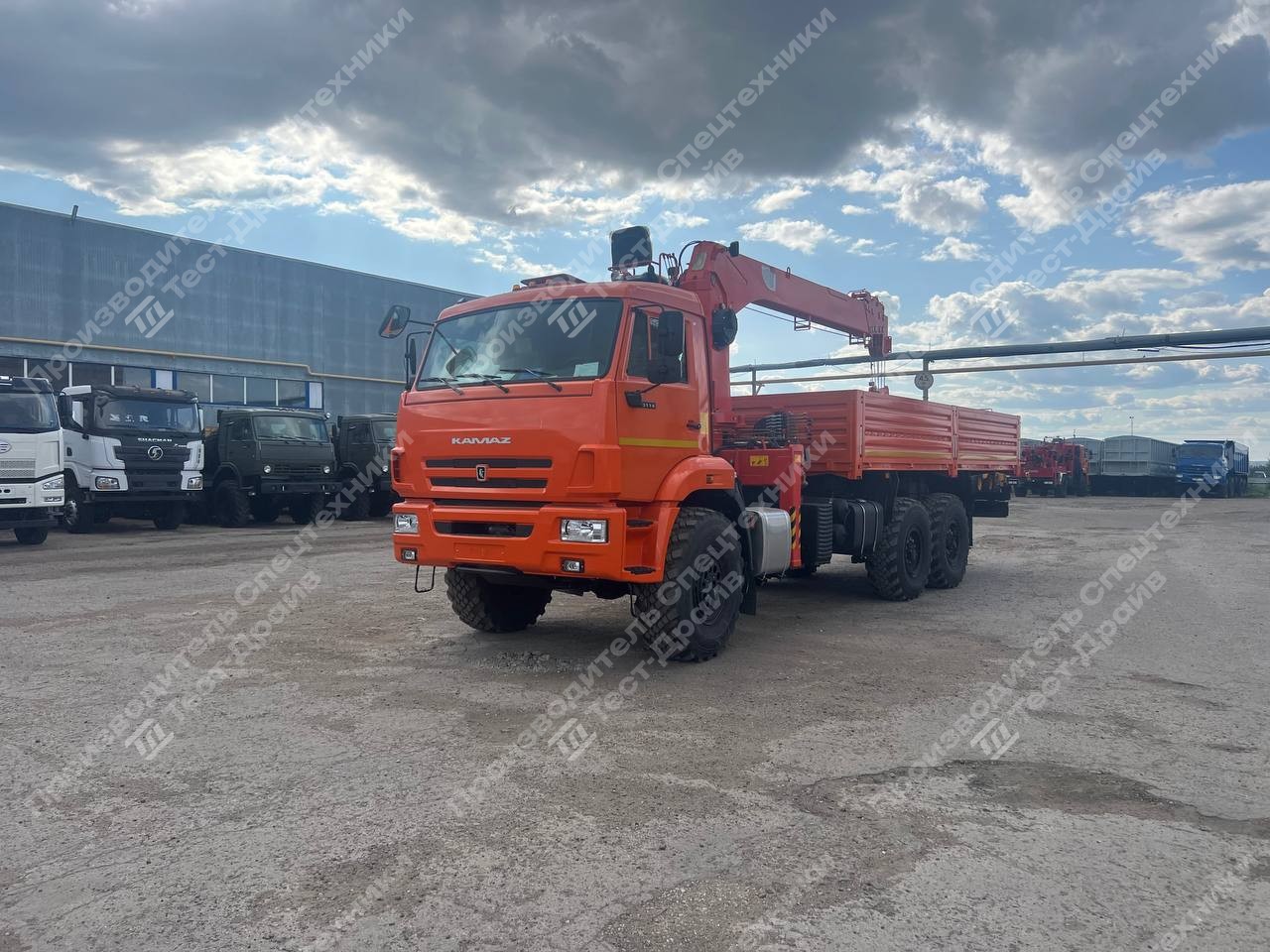 Бортовой КамАЗ-43118 6x6 с КМУ Prosper PR706 Фото №8