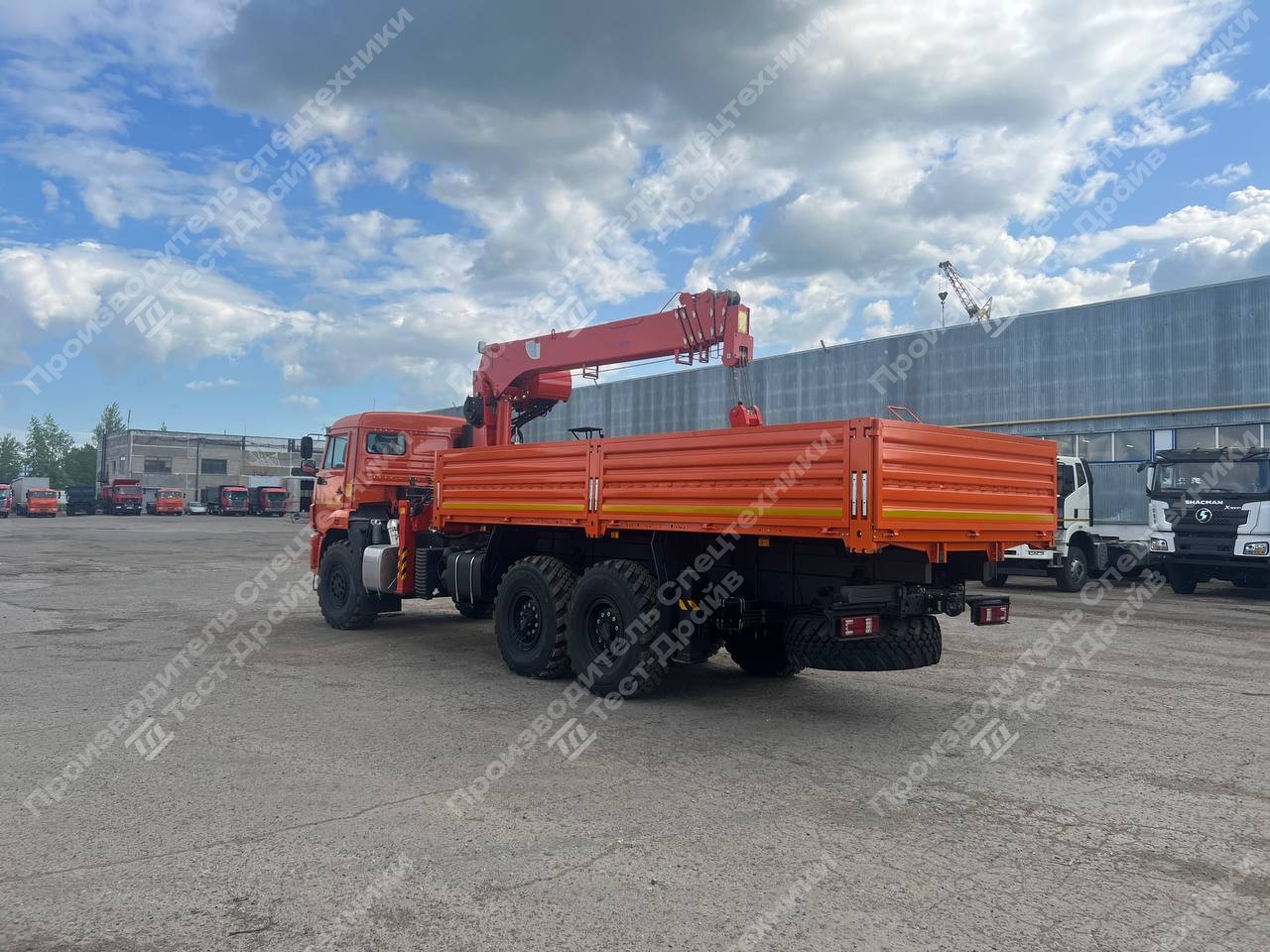Бортовой КамАЗ-43118 6x6 с КМУ Prosper PR706 Фото №9
