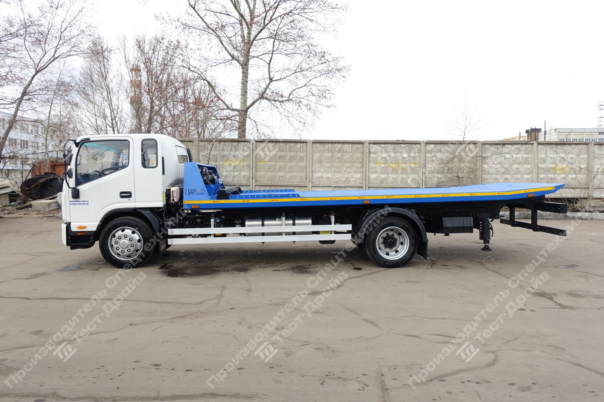 Автоэвакуатор со сдвижной платформой JAC N120 4x2 Фото №6