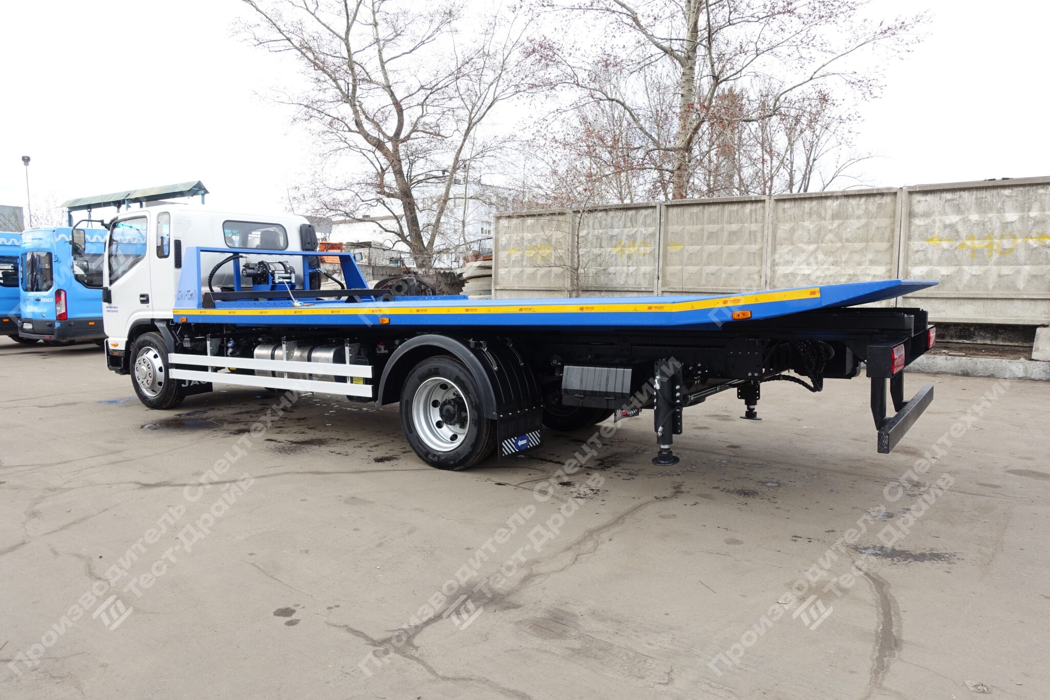 Автоэвакуатор со сдвижной платформой JAC N120 4x2 Фото №7