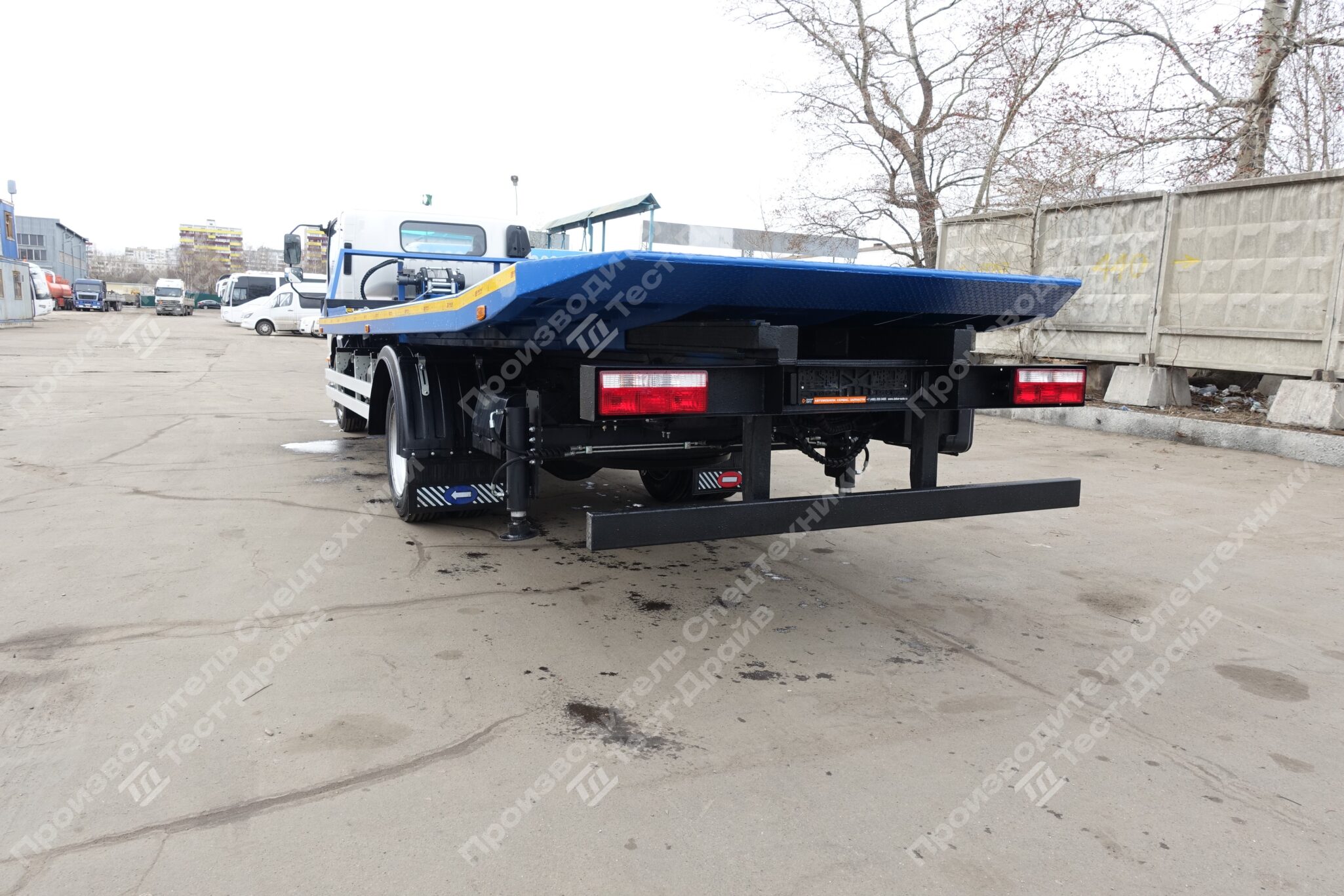 Автоэвакуатор со сдвижной платформой JAC N120 4x2 Фото №8