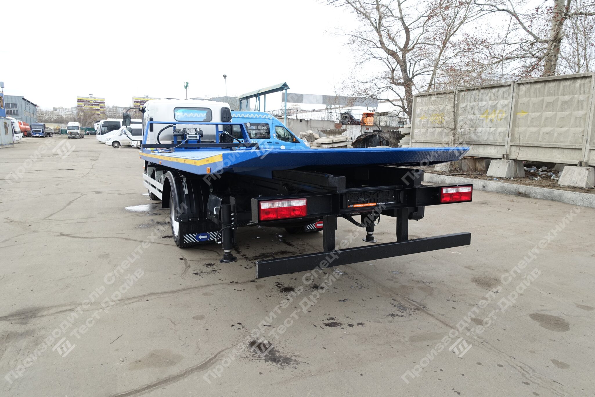 Автоэвакуатор со сдвижной платформой JAC N120 4x2 Фото №9