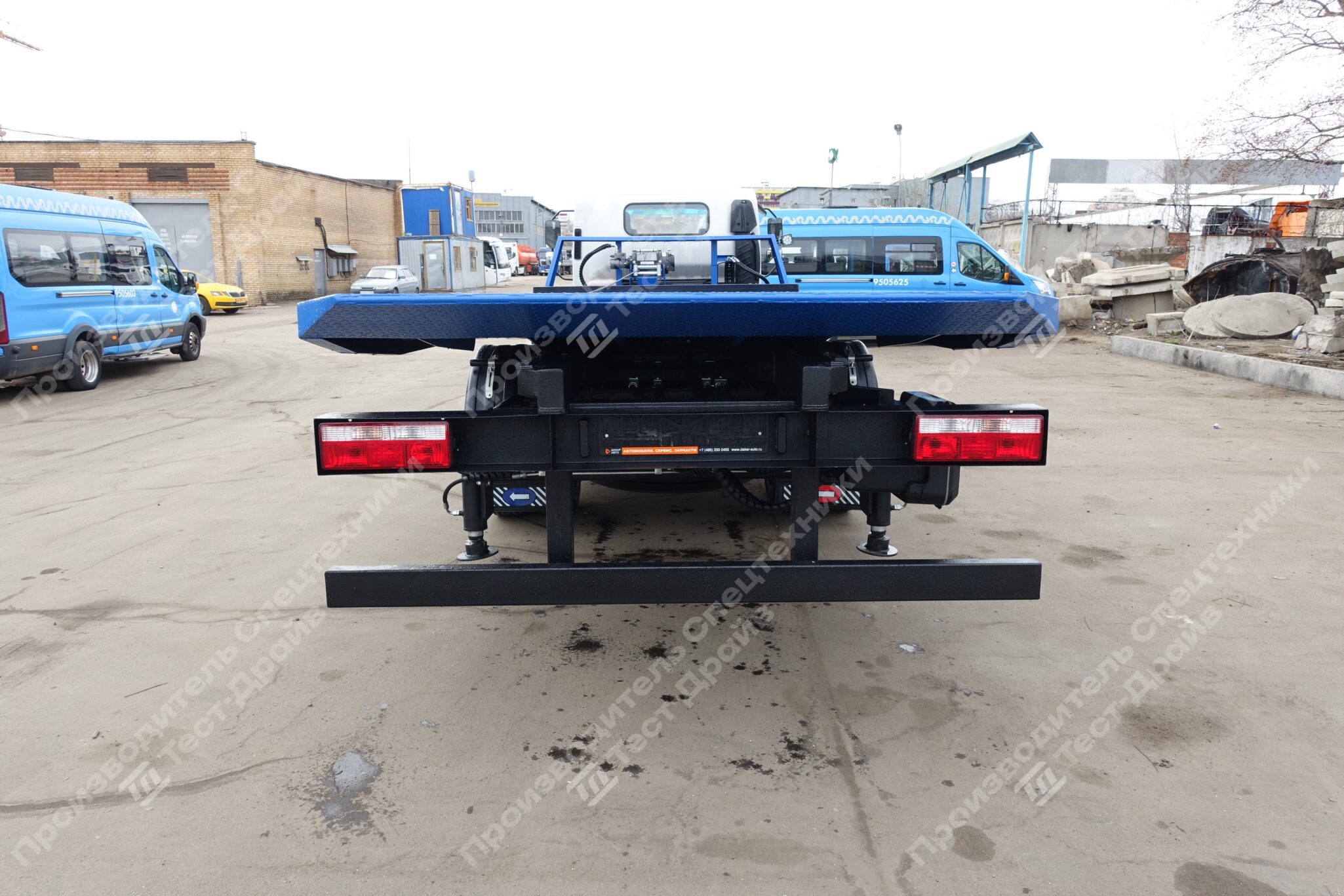 Автоэвакуатор со сдвижной платформой JAC N120 4x2 Фото №10