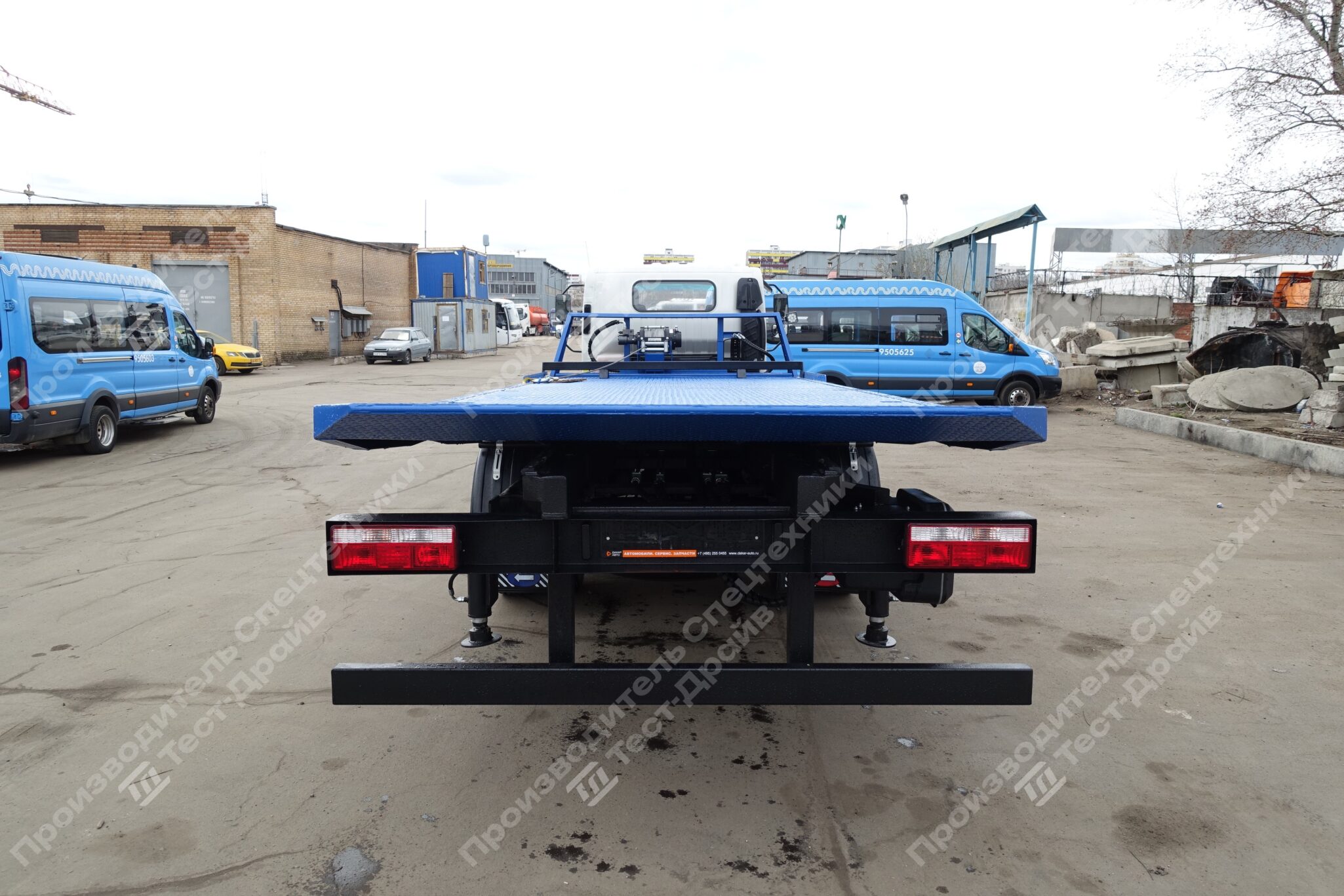 Автоэвакуатор со сдвижной платформой JAC N120 4x2 Фото №11