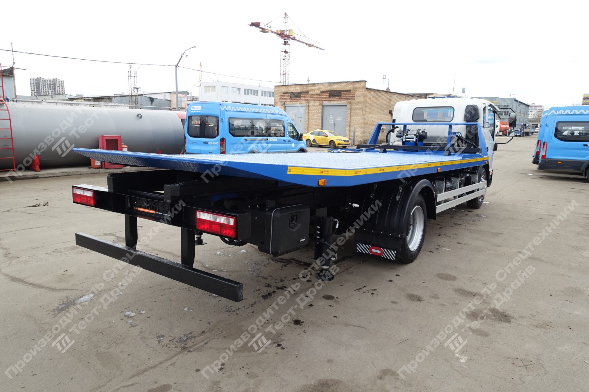 Автоэвакуатор со сдвижной платформой JAC N120 4x2 Фото №13