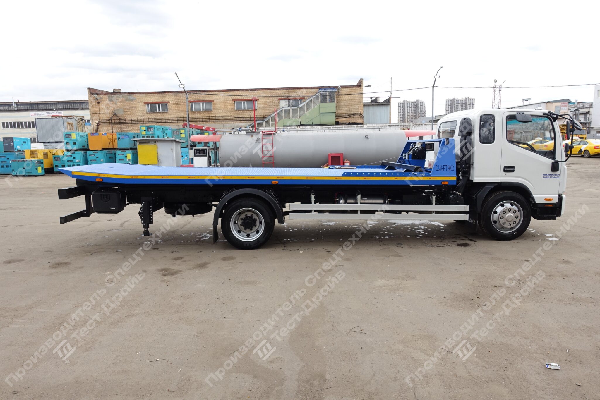 Автоэвакуатор со сдвижной платформой JAC N120 4x2 Фото №15