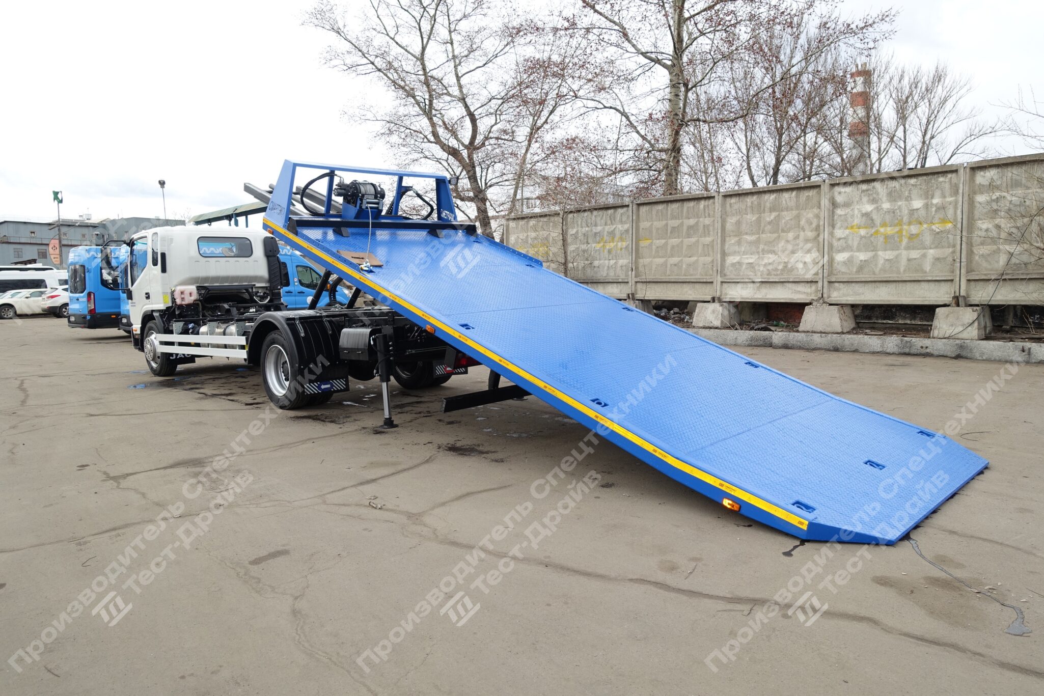 Автоэвакуатор со сдвижной платформой JAC N120 4x2 Фото №19