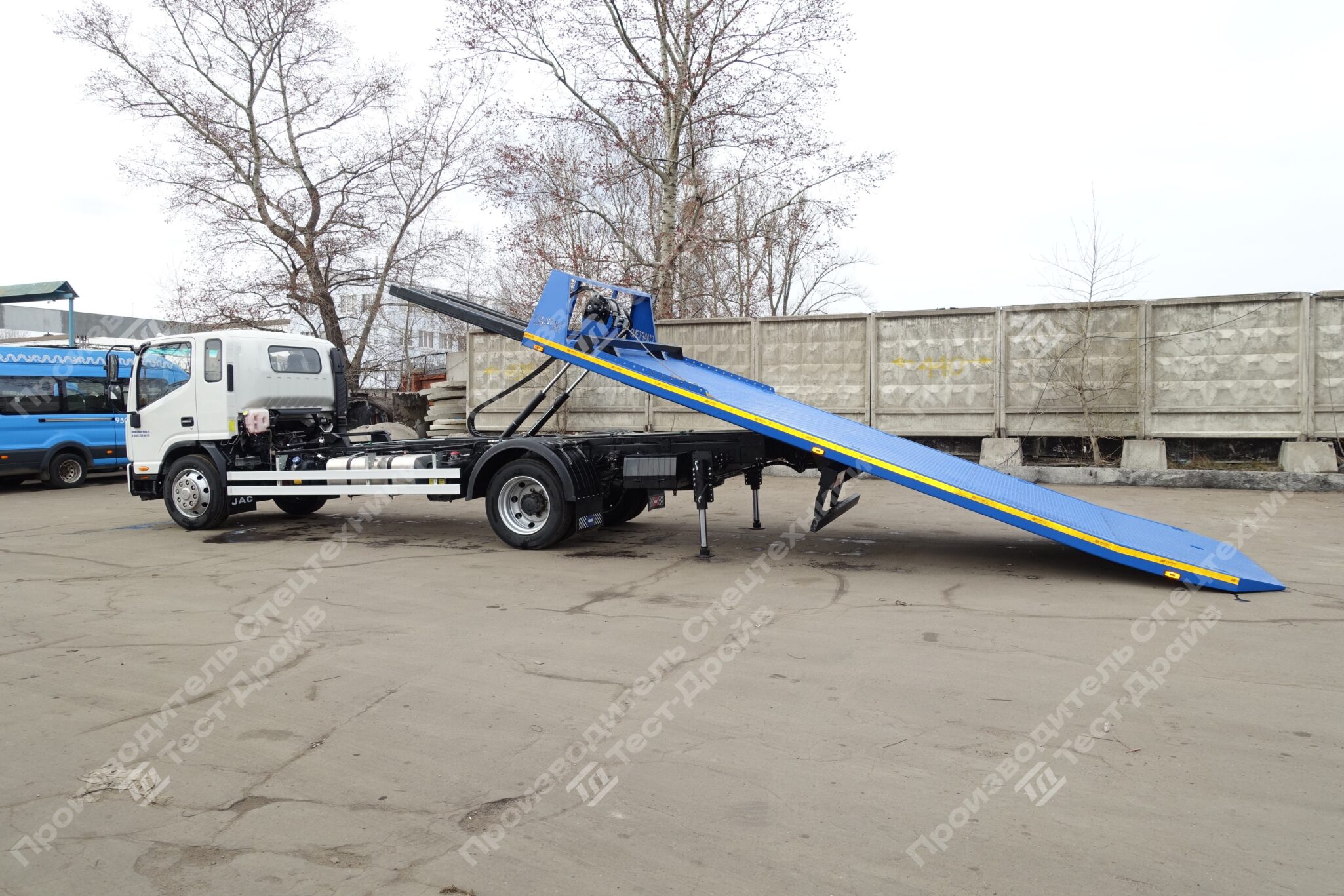 Автоэвакуатор со сдвижной платформой JAC N120 4x2 Фото №21