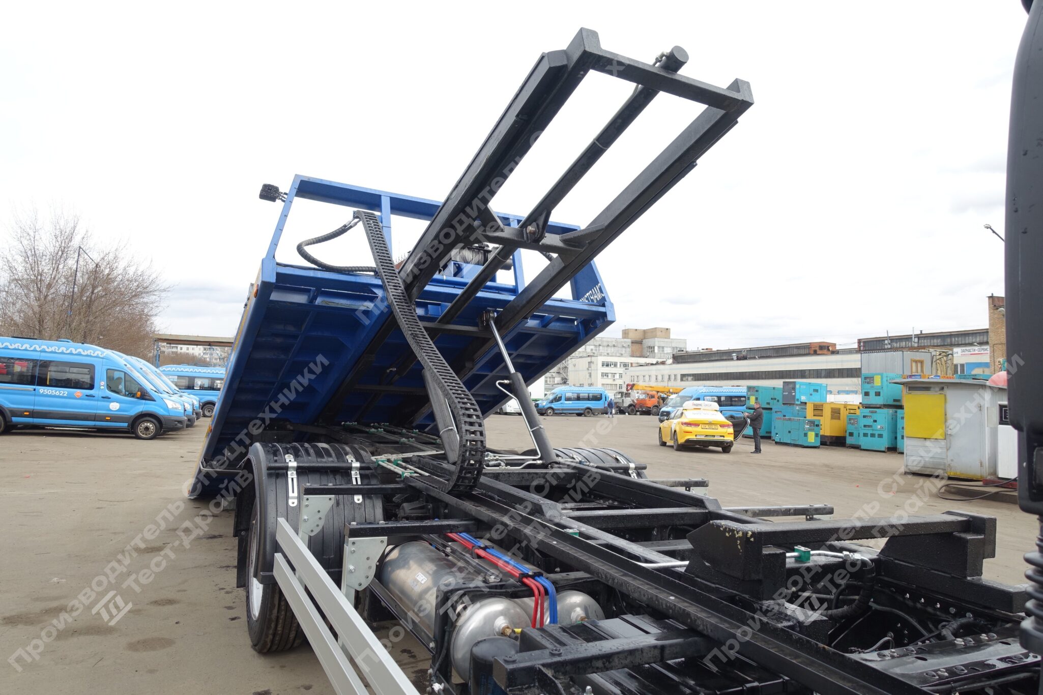 Автоэвакуатор со сдвижной платформой JAC N120 4x2 Фото №22