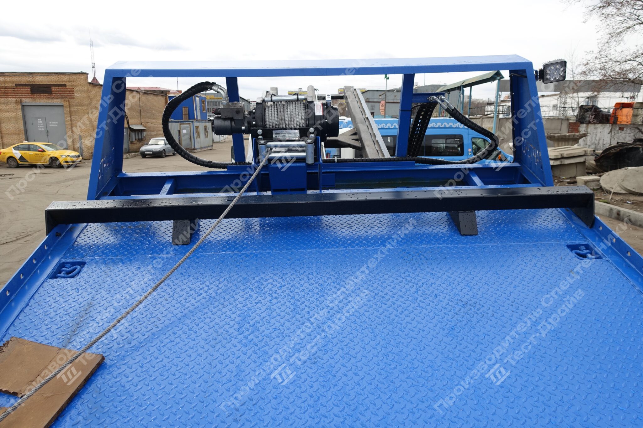 Автоэвакуатор со сдвижной платформой JAC N120 4x2 Фото №25