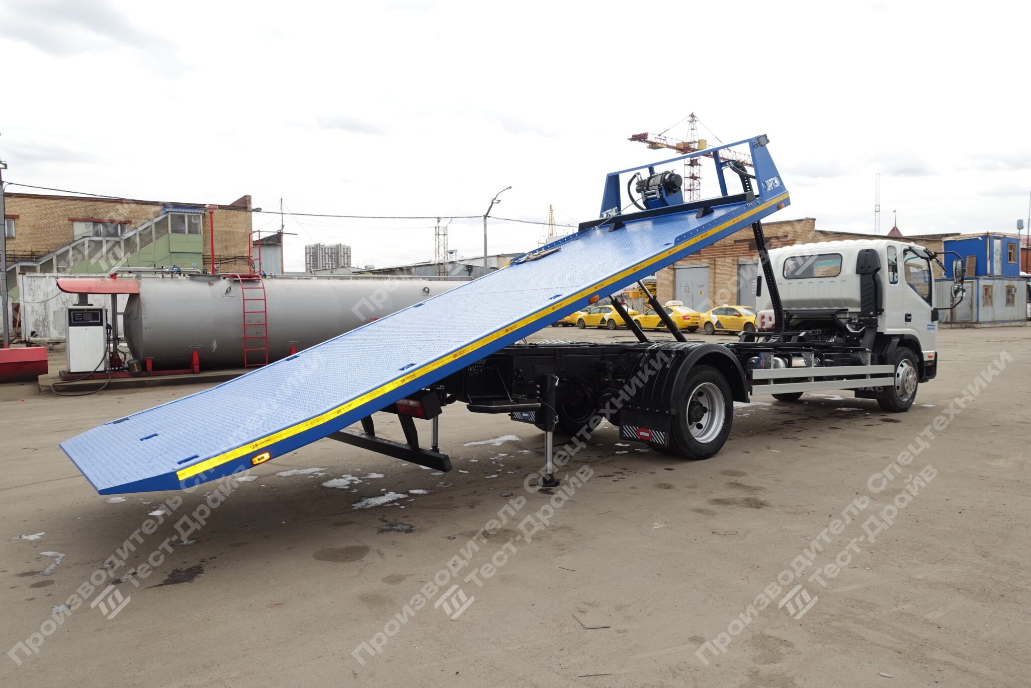 Автоэвакуатор со сдвижной платформой JAC N120 4x2 Фото №32