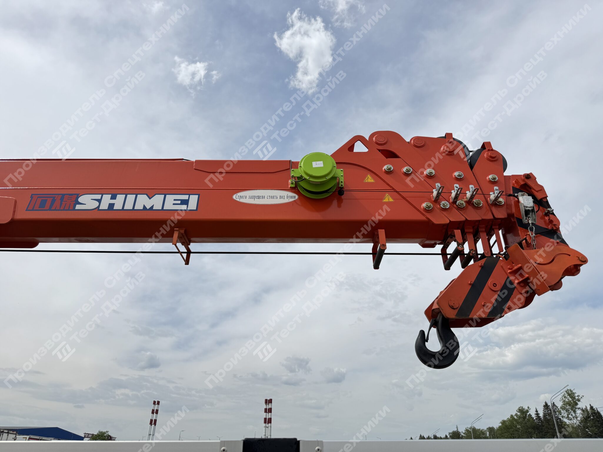 Бортовой JAC N180 6x4 с КМУ SHIMEI KTS-SK8E5 Фото №12