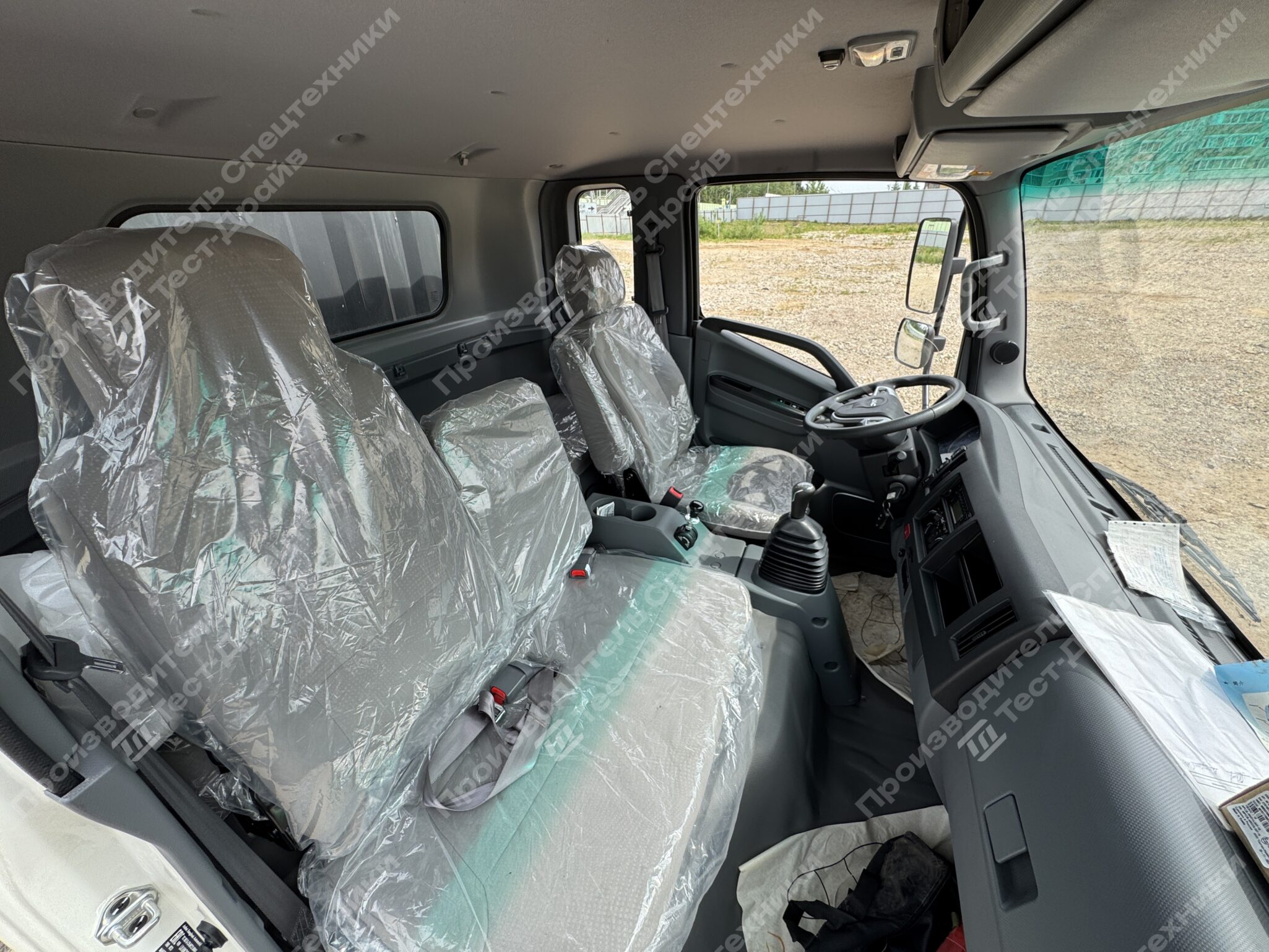 Шторно-бортовой JAC N90 6x2 Фото №12