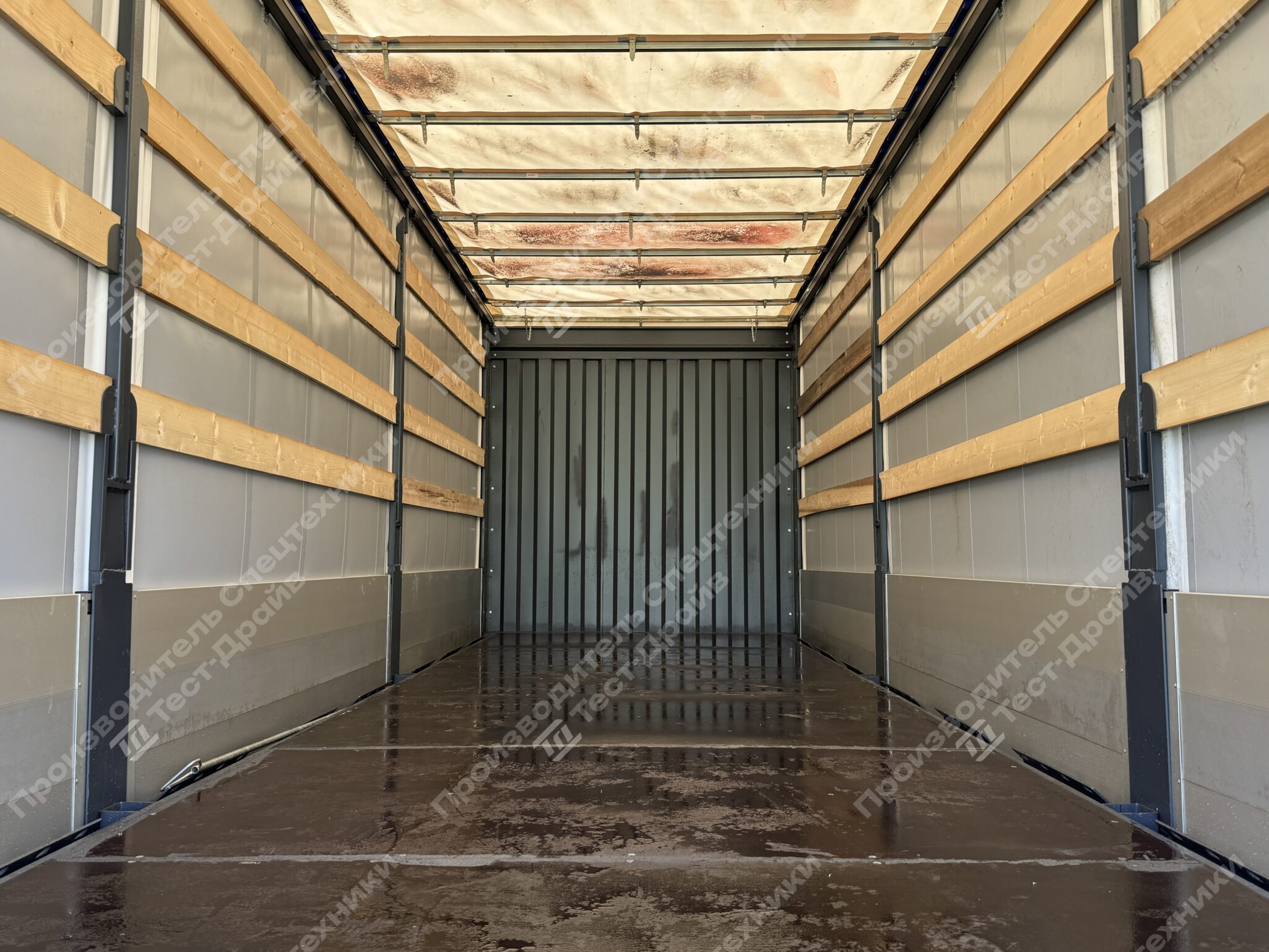 Шторно-бортовой JAC N200 6x2 с платформой Фото №17