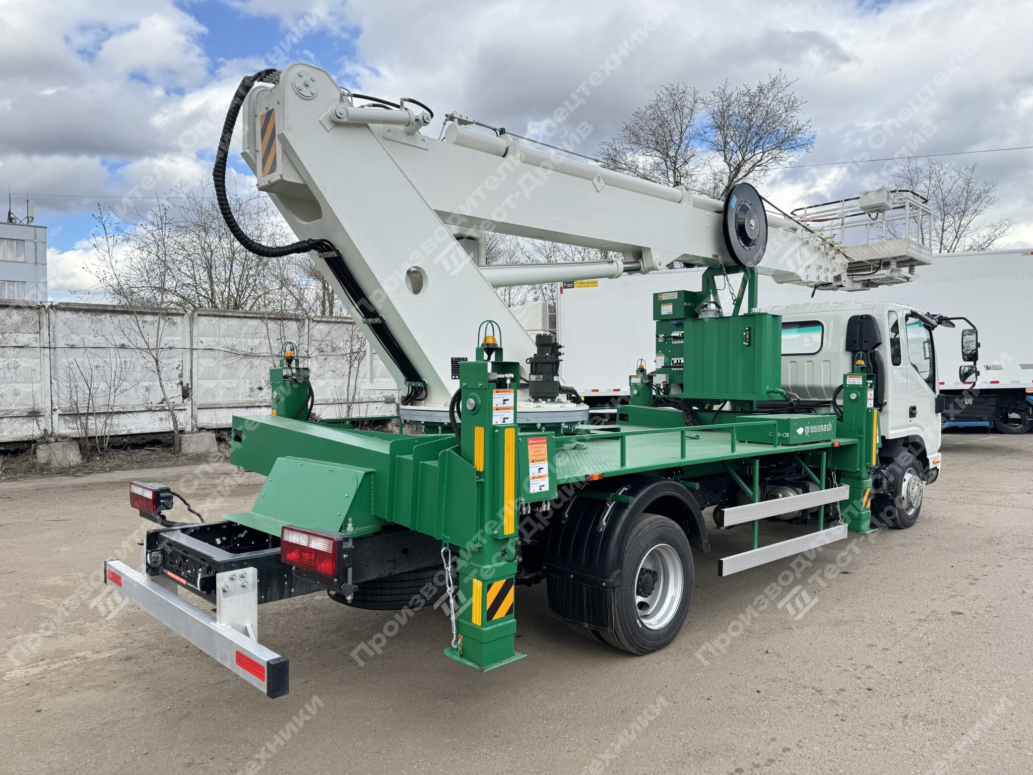 Автогидроподъемник JAC N90 4x2 ПСС-131.28Э GREENMASH Фото №5