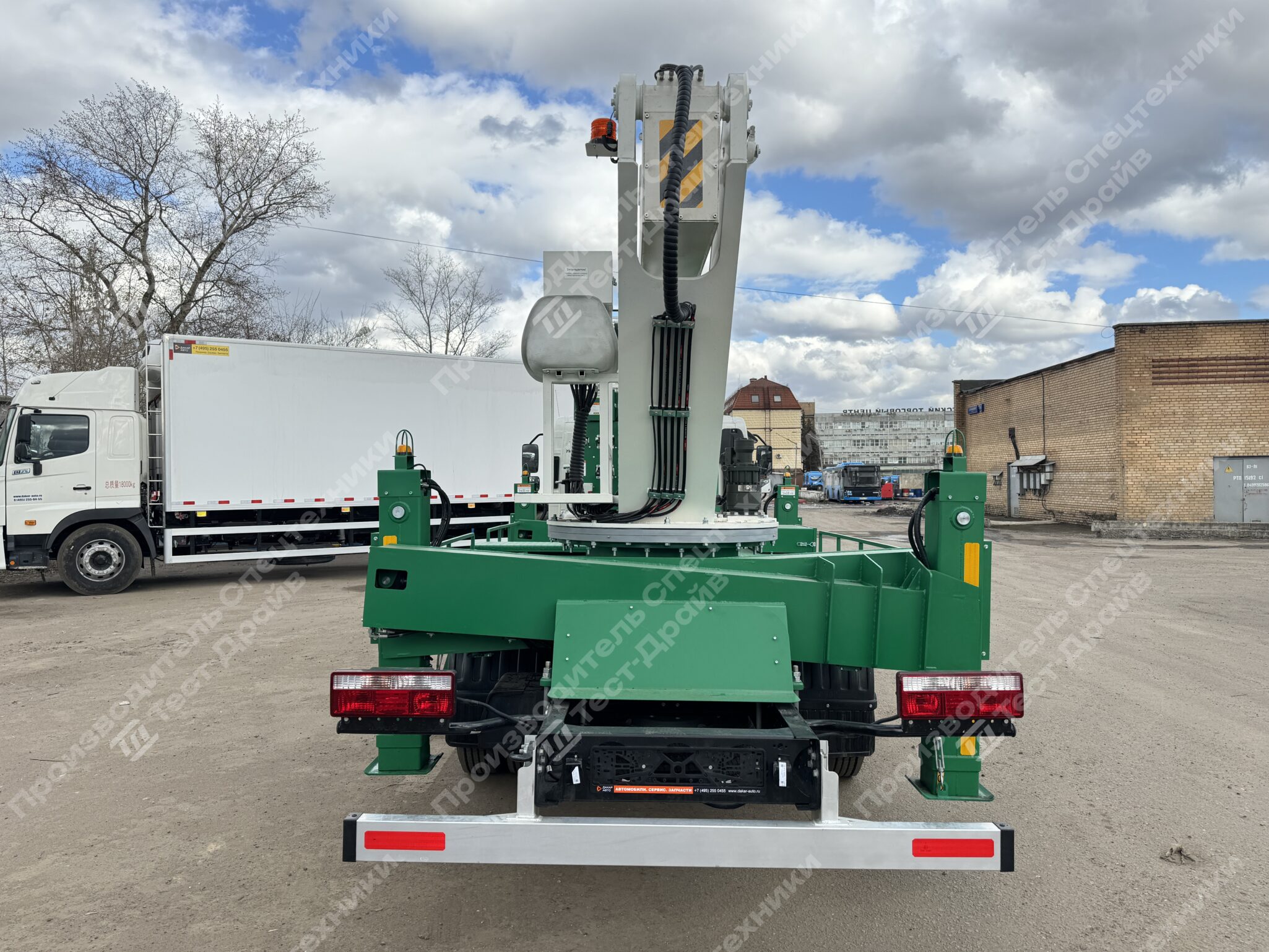 Автогидроподъемник JAC N90 4x2 ПСС-131.28Э GREENMASH Фото №6