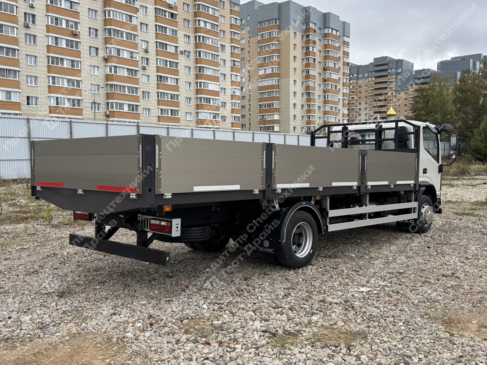 Бортовой JAC N120 6x2 Фото №9