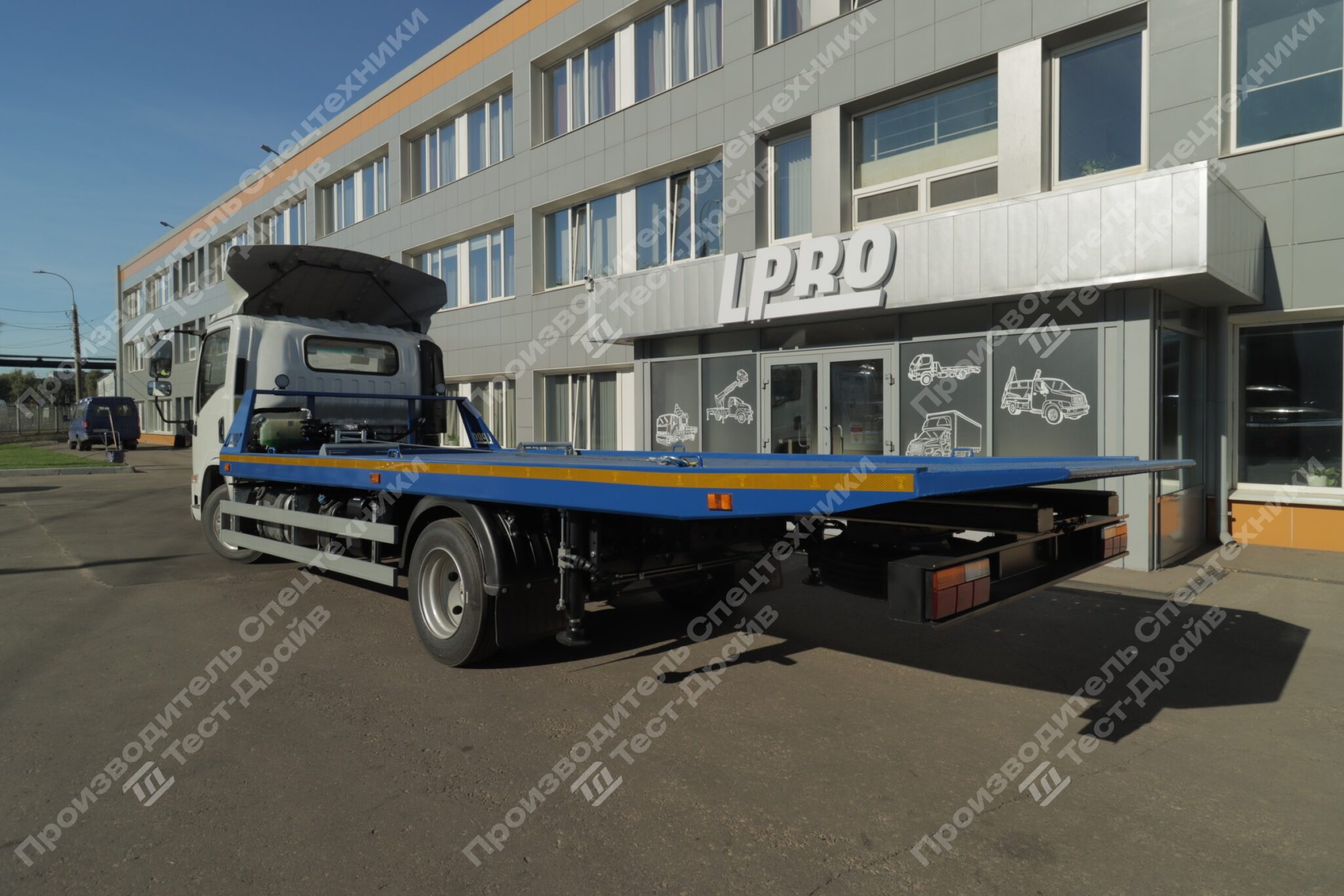 Эвакуатор SDAC YTQ1080KJ331 4x2 со сдвижной платформой Фото №7