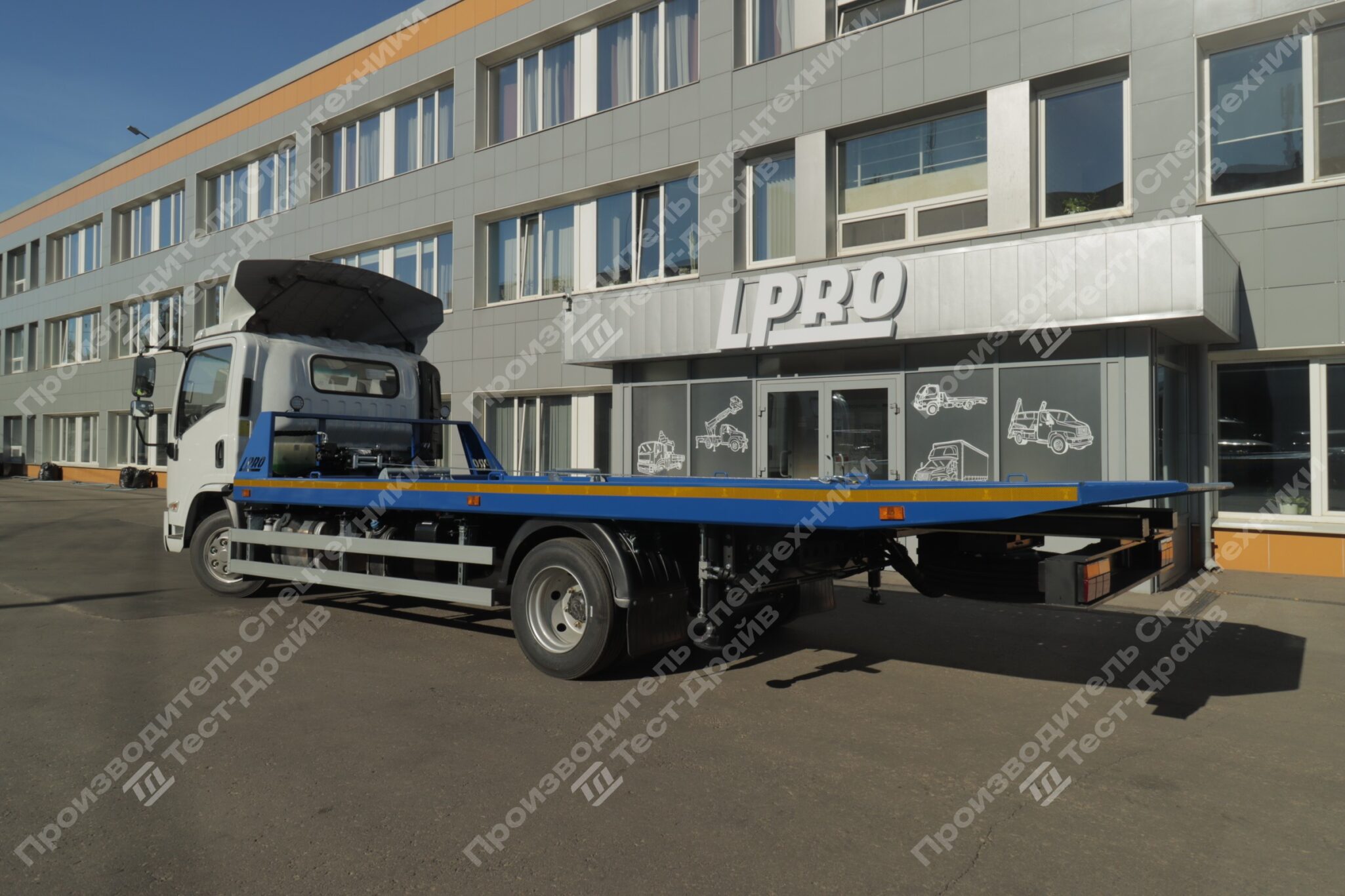 Эвакуатор SDAC YTQ1080KJ331 4x2 со сдвижной платформой Фото №8