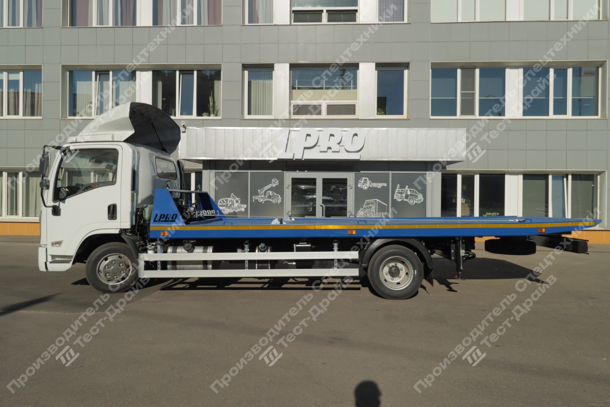 Эвакуатор SDAC YTQ1080KJ331 4x2 со сдвижной платформой Фото №9