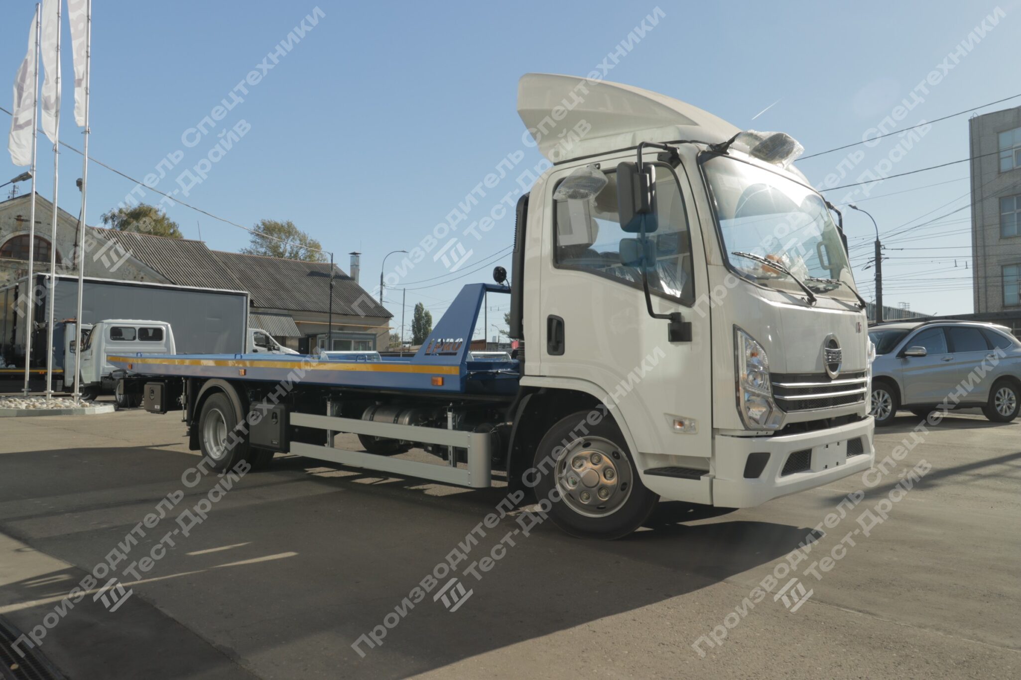 Эвакуатор SDAC YTQ1080KJ331 4x2 со сдвижной платформой Фото №14