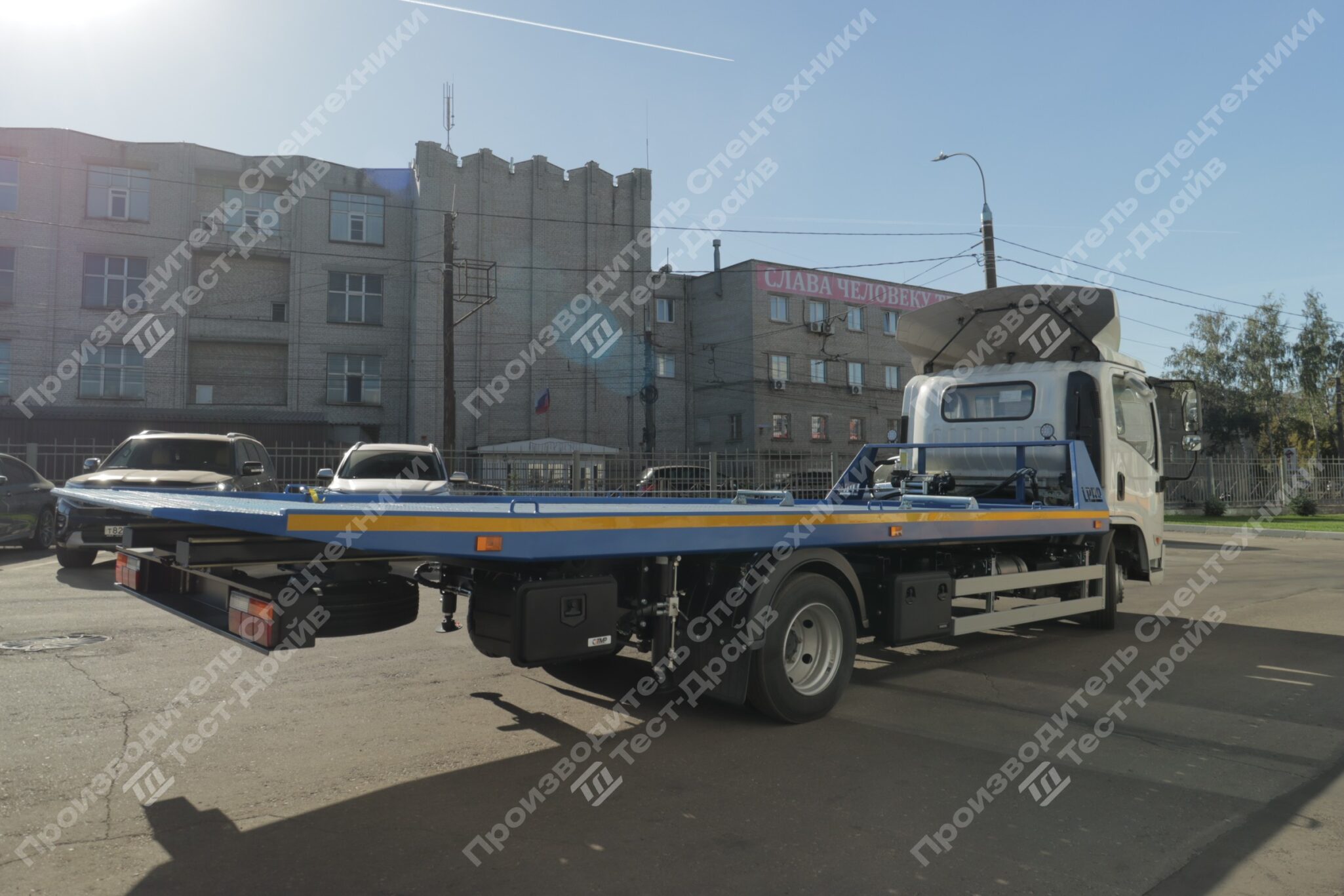 Эвакуатор SDAC YTQ1080KJ331 4x2 со сдвижной платформой Фото №15