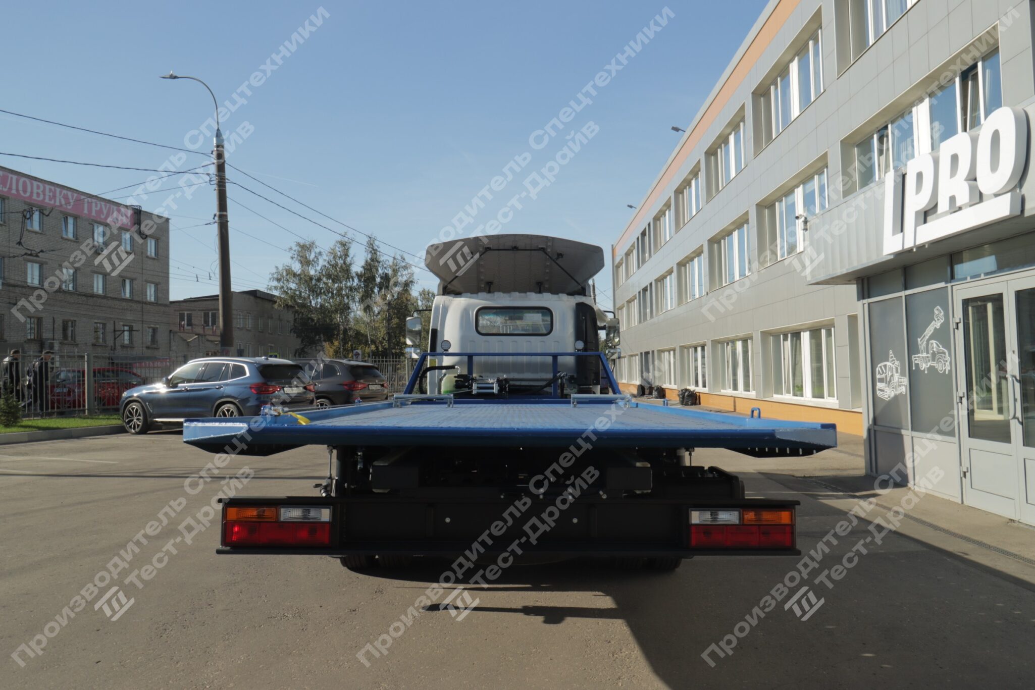 Эвакуатор SDAC YTQ1080KJ331 4x2 со сдвижной платформой Фото №16