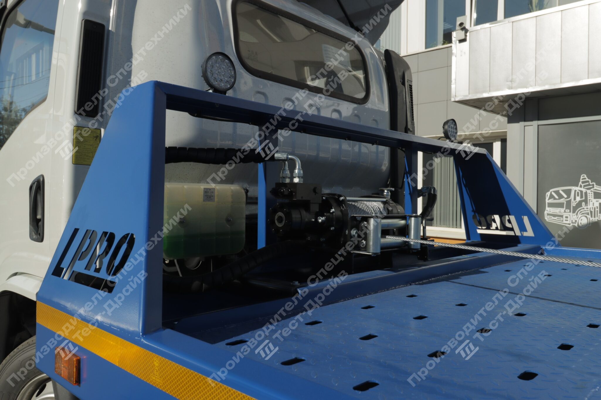 Эвакуатор SDAC YTQ1080KJ331 4x2 со сдвижной платформой Фото №21