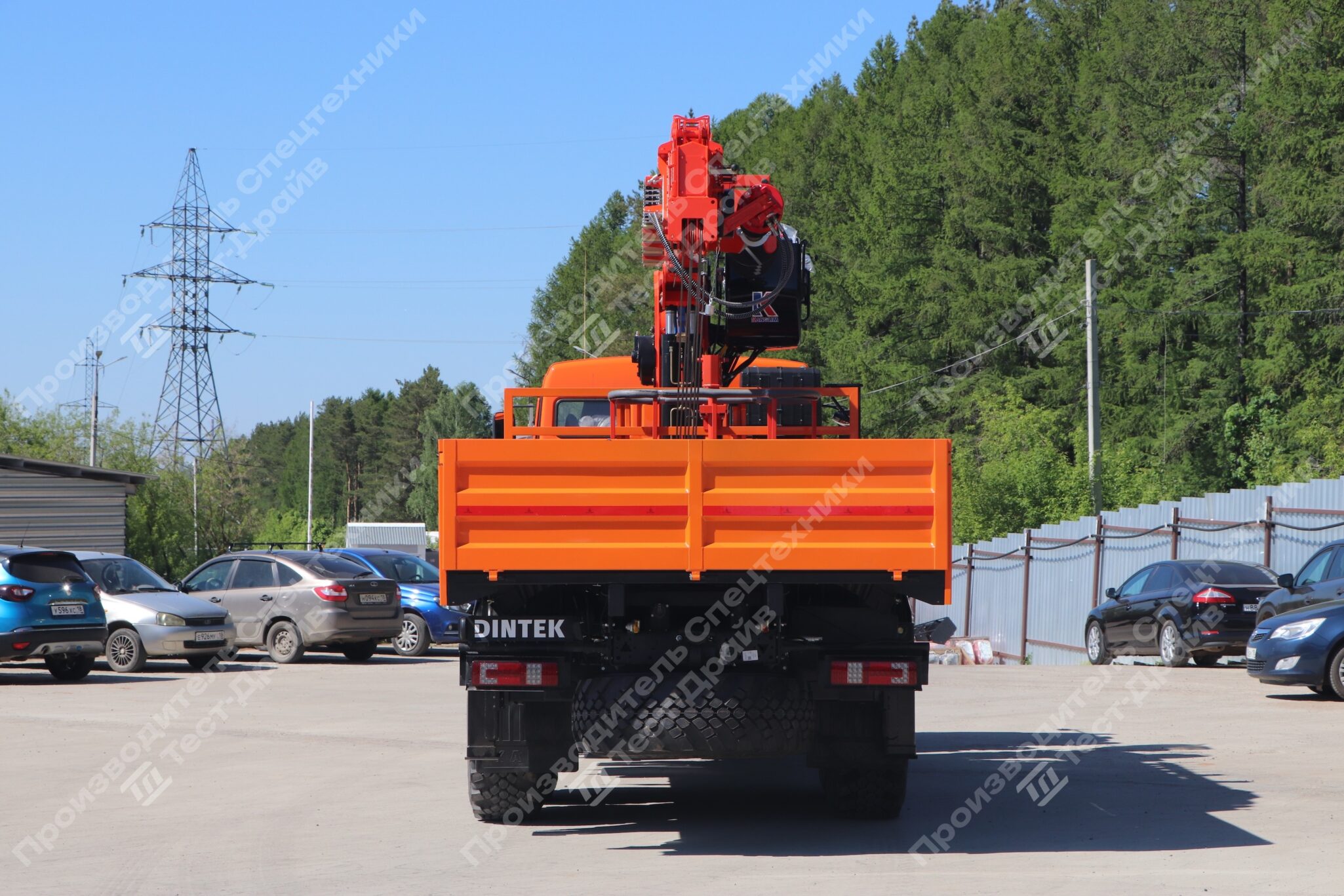 Бортовой КамАЗ-43118 6x6 с КМУ Kanglim KS2056 Фото №24