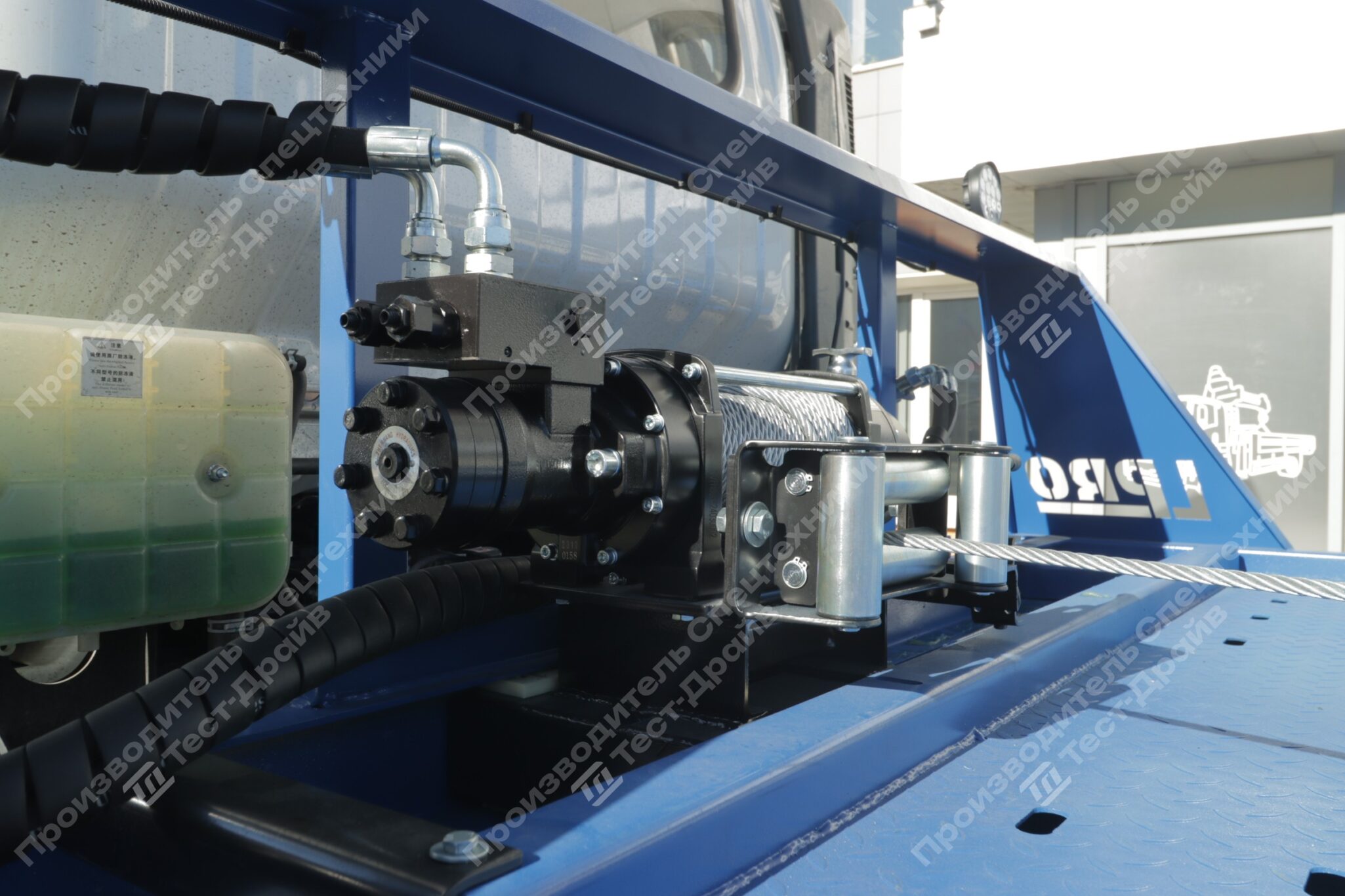 Эвакуатор SDAC YTQ1080KJ331 4x2 со сдвижной платформой Фото №22