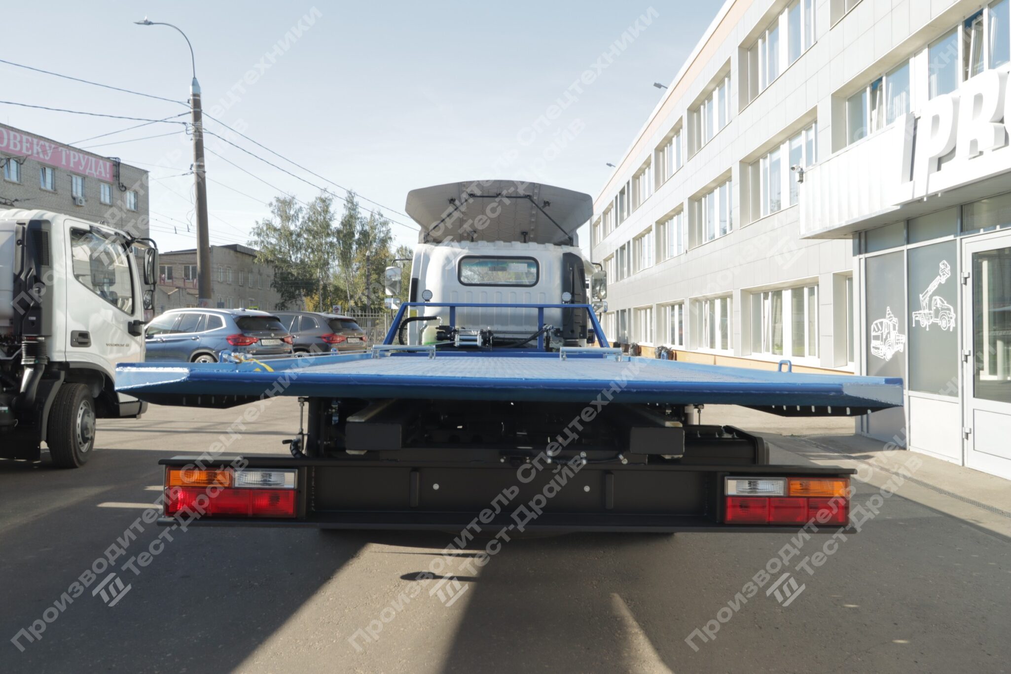 Эвакуатор SDAC YTQ1080KJ331 4x2 со сдвижной платформой Фото №28