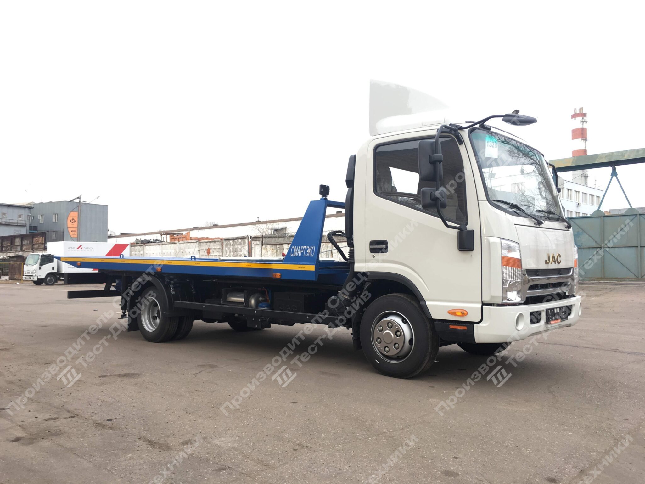 Эвакуатор со сдвижной платформой JAC N90 4x2 Фото №1