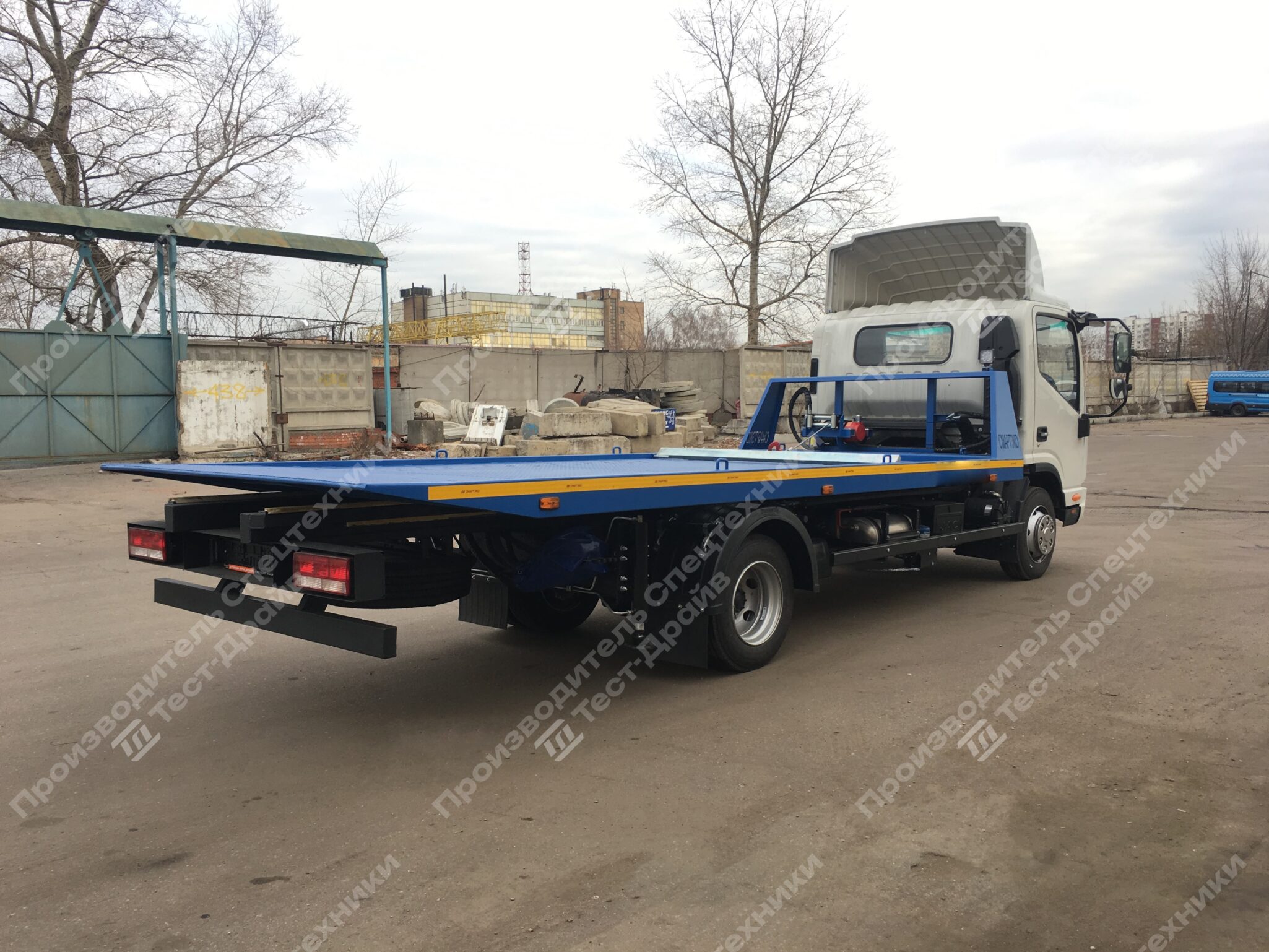 Эвакуатор со сдвижной платформой JAC N90 4x2 Фото №4