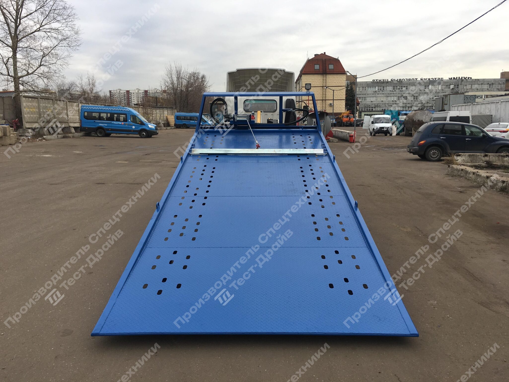 Эвакуатор со сдвижной платформой JAC N90 4x2 Фото №5