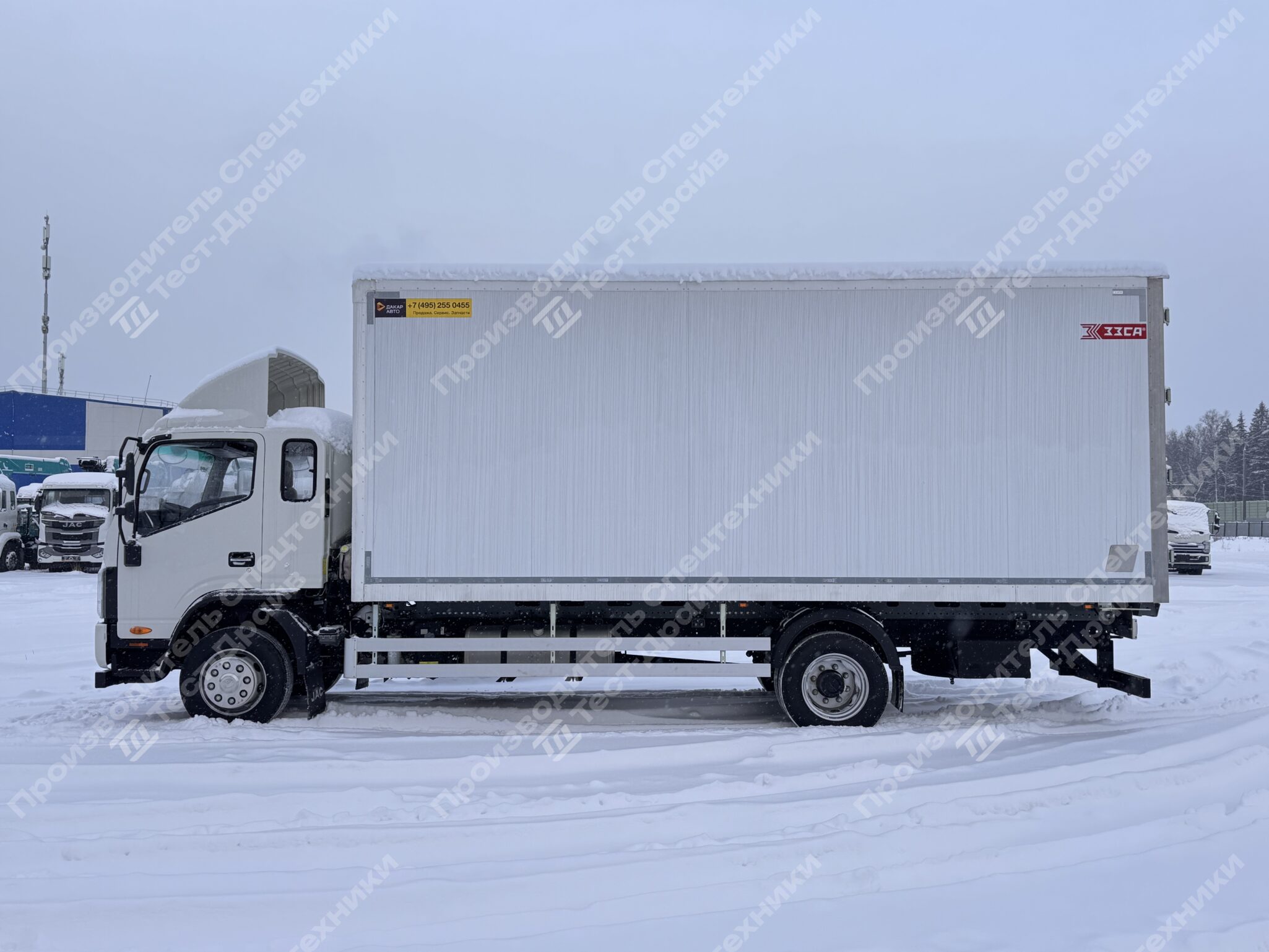 Автофургон изотермический JAC N120 4x2 Фото №7