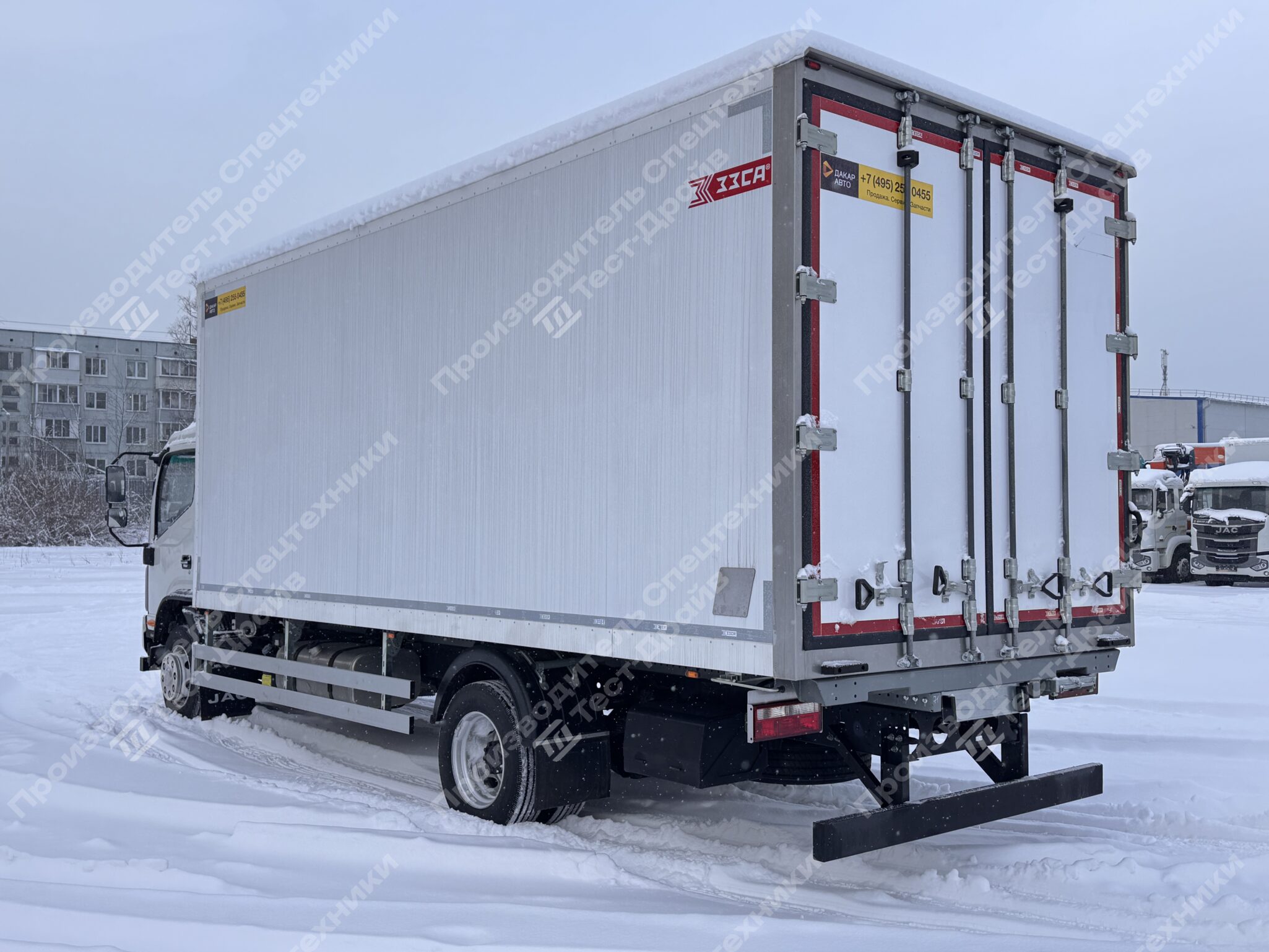 Автофургон изотермический JAC N120 4x2 Фото №8